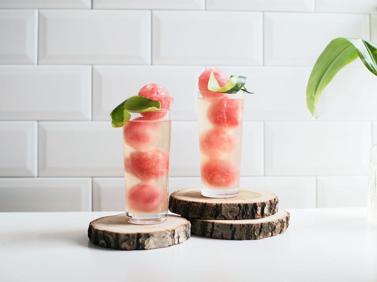 Watermelon-ginger spritzer | Recipe | Kitchen Stories
