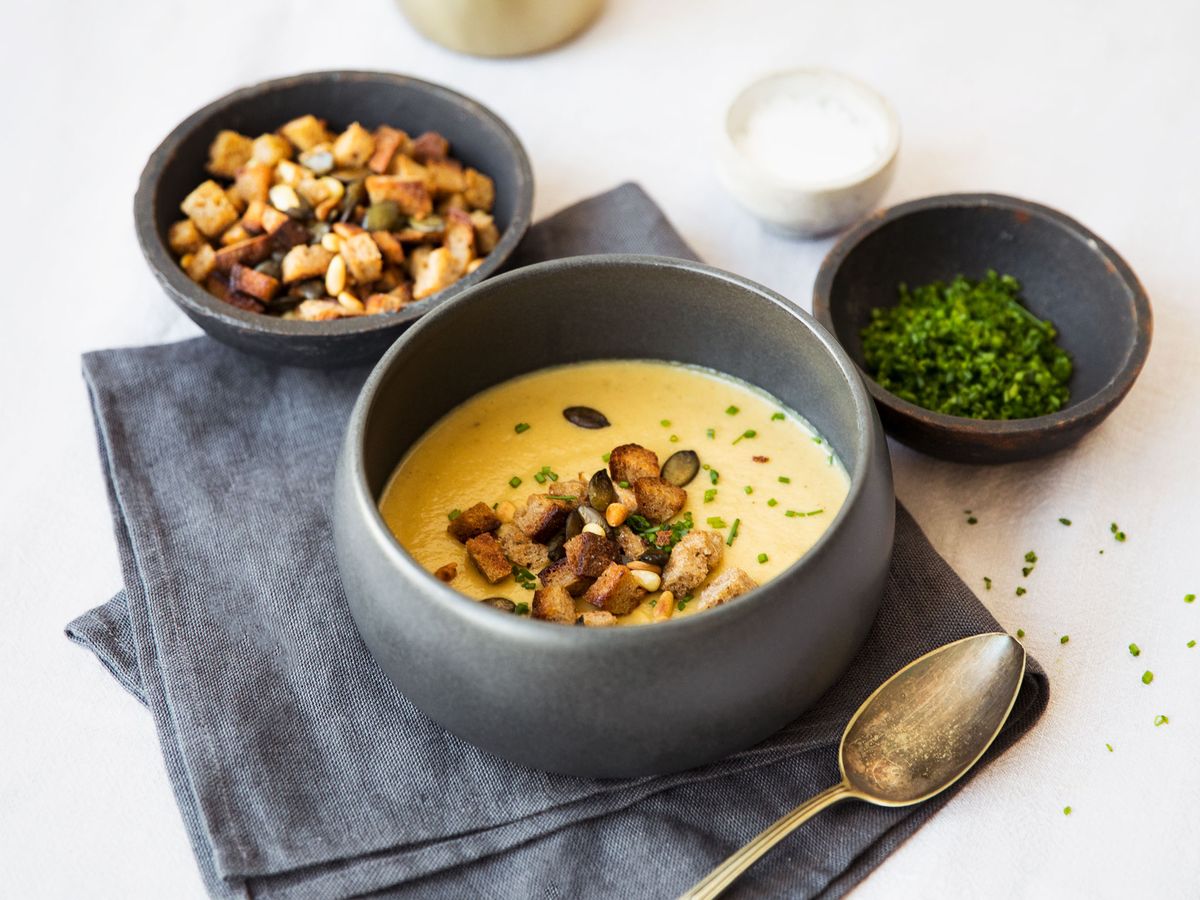 Sunchoke soup | Recipe | Kitchen Stories