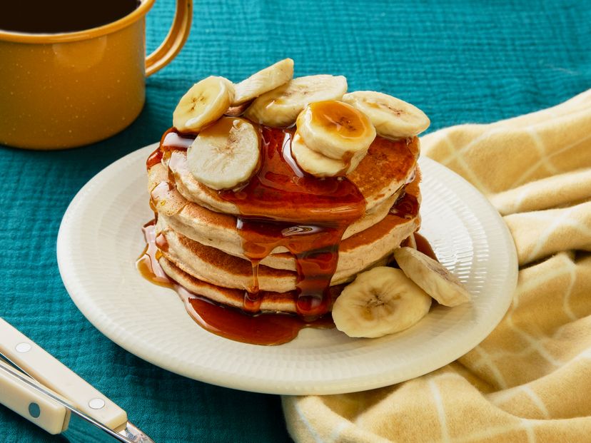Schnelle Bananen-Pancakes in nur 15 Min.
