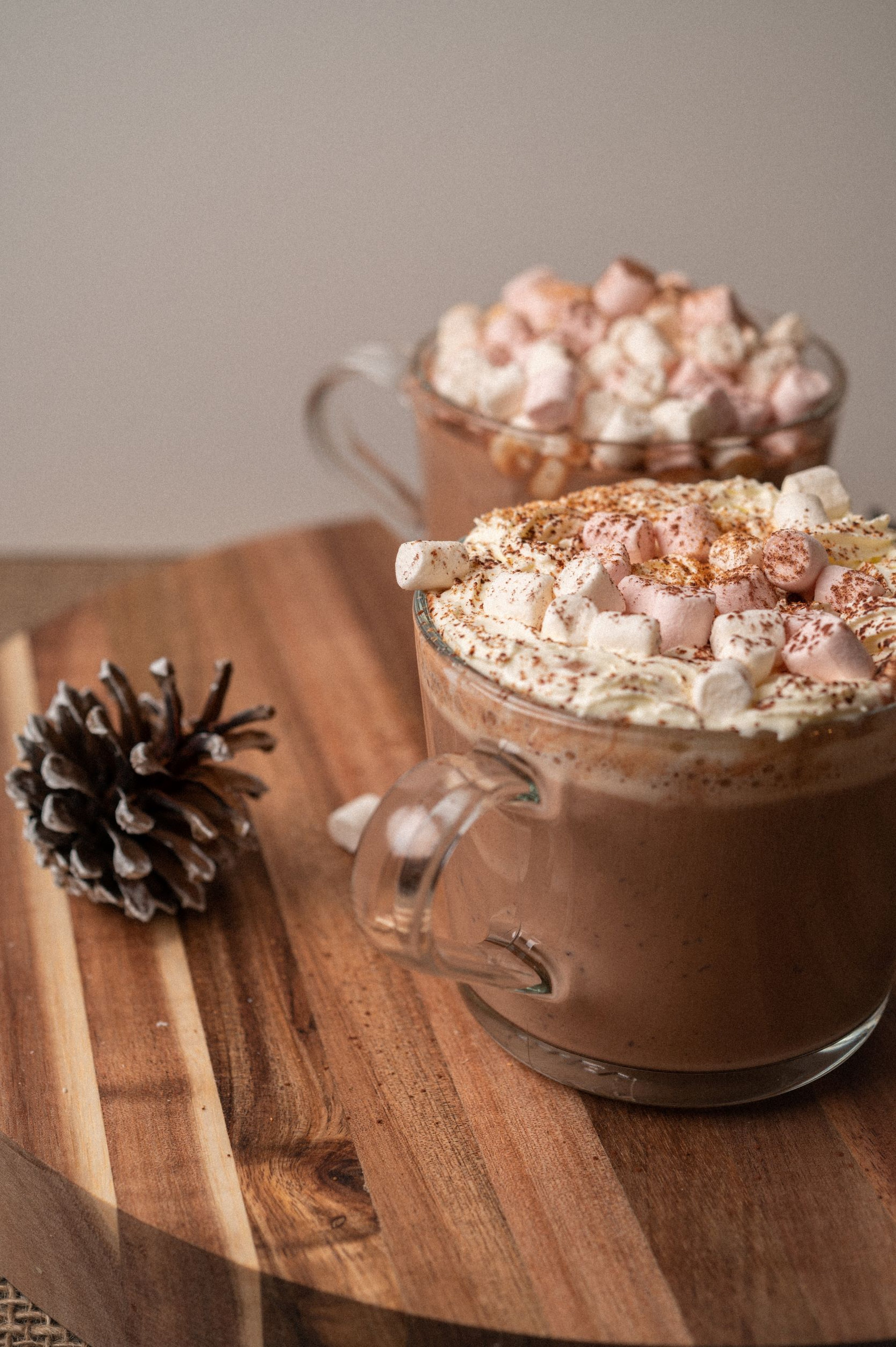 Chocolat chaud aux marshmallows