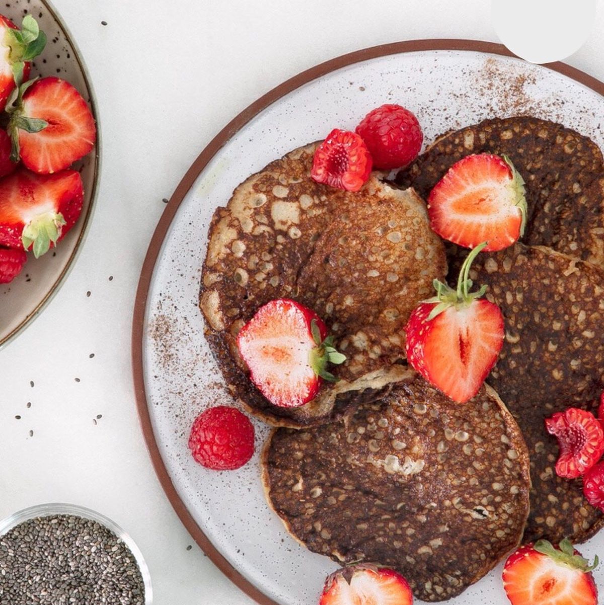 Banana & Chia Pancakes | Recipe | Kitchen Stories