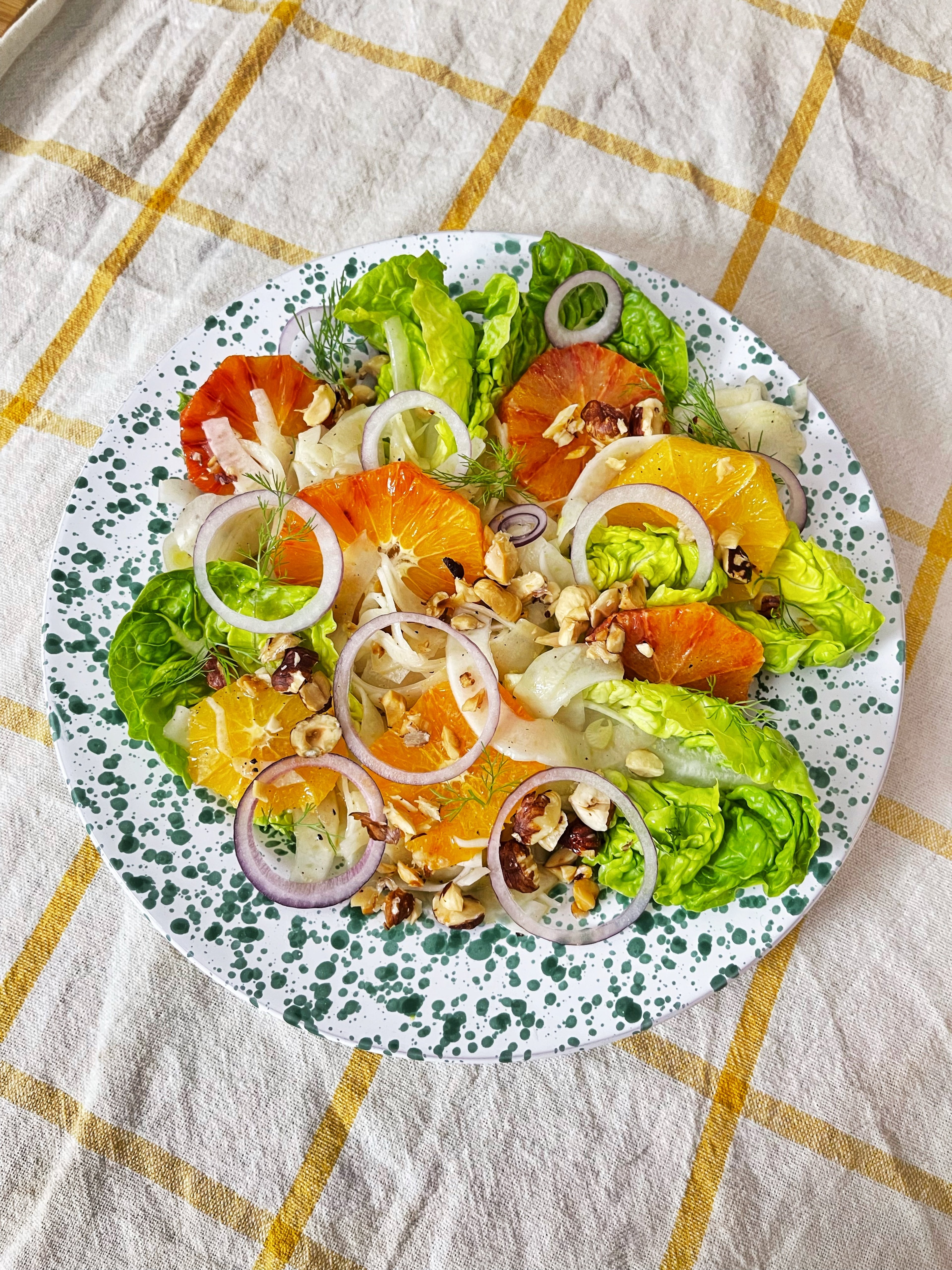 Fennel salad with blood oranges