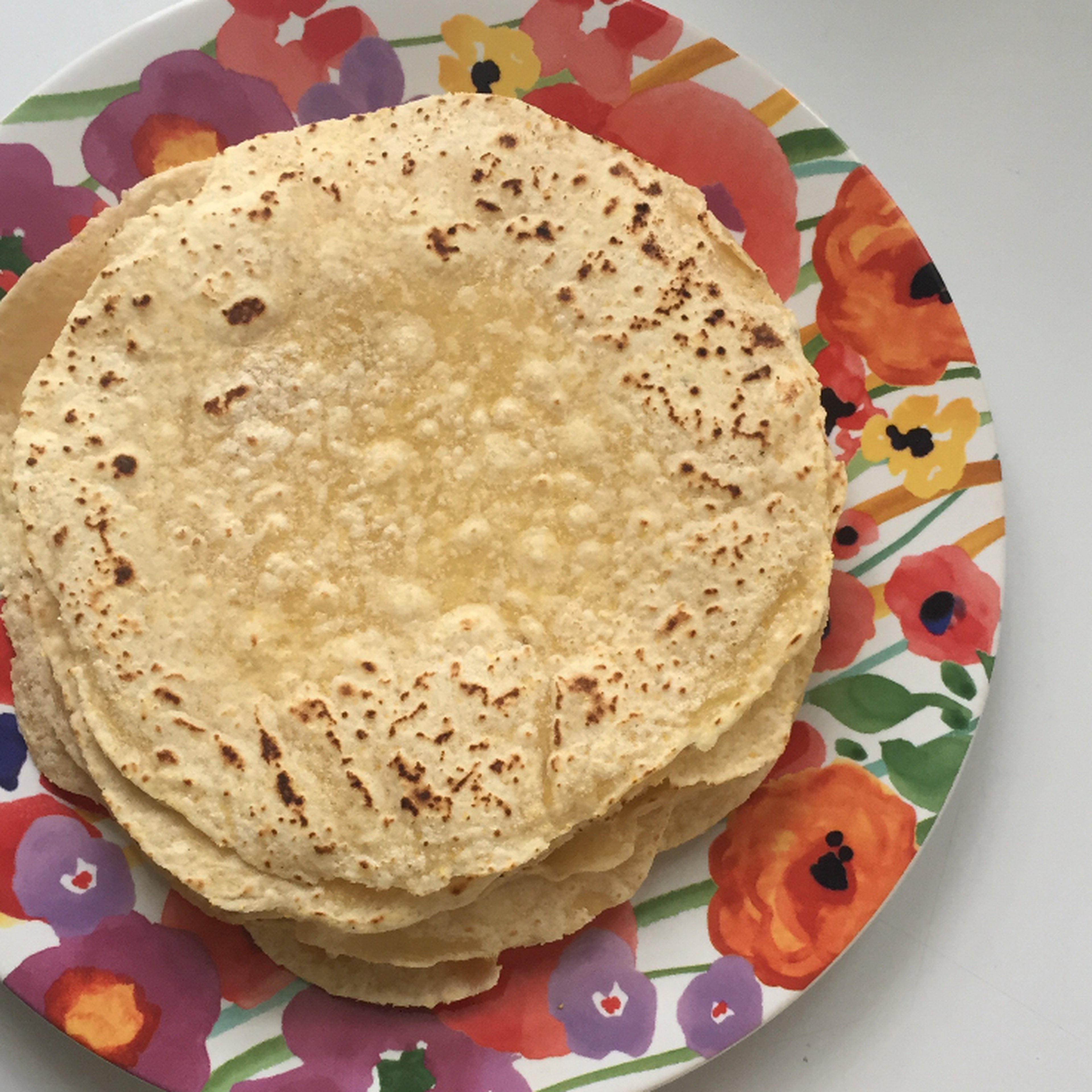 Homemade Corn Tortillas