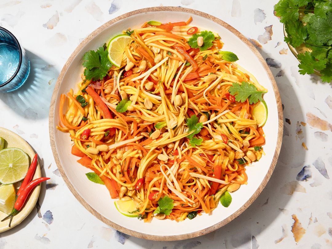 Erfrischender Thai-Style Mangosalat