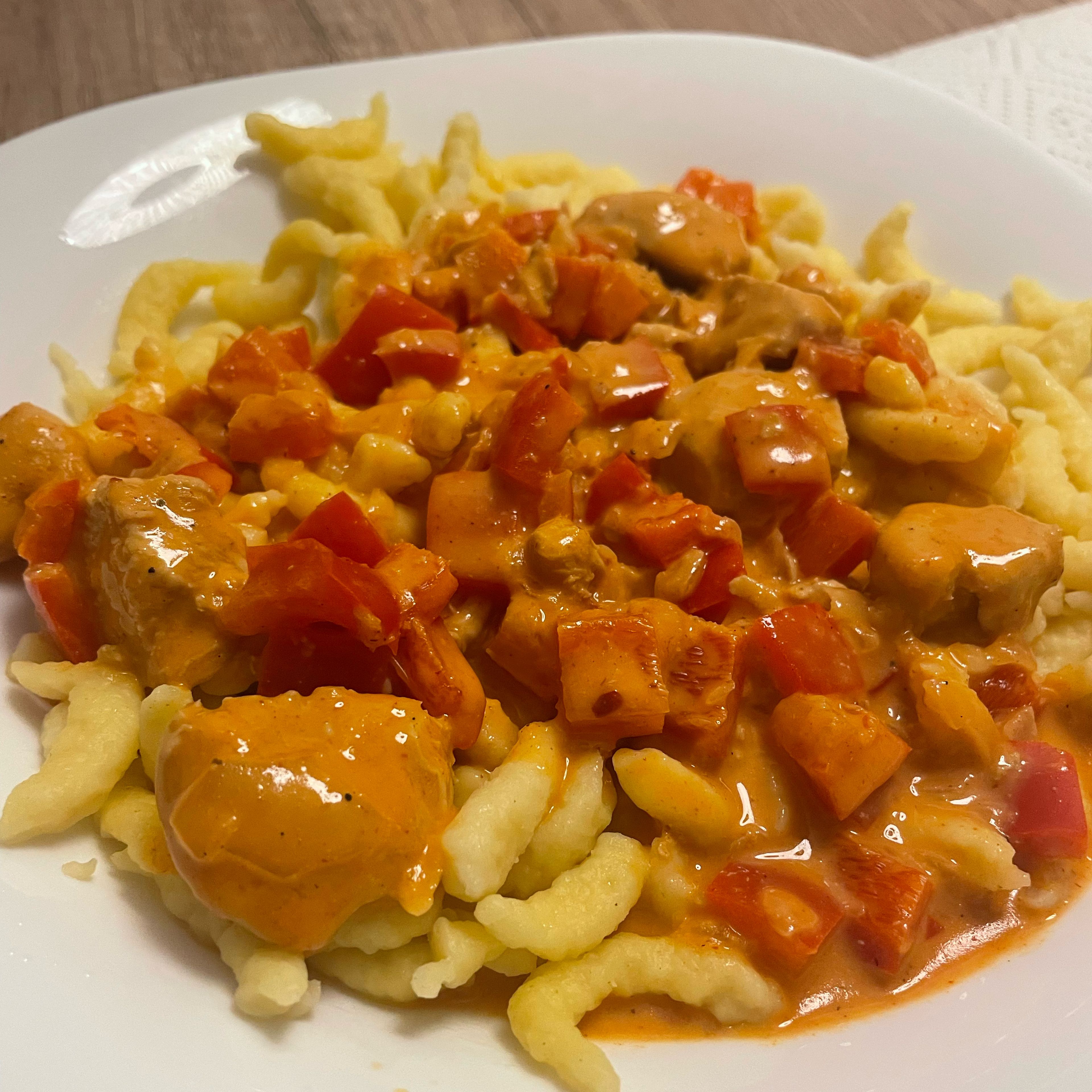 Paprika-Huhn-Pfanne
