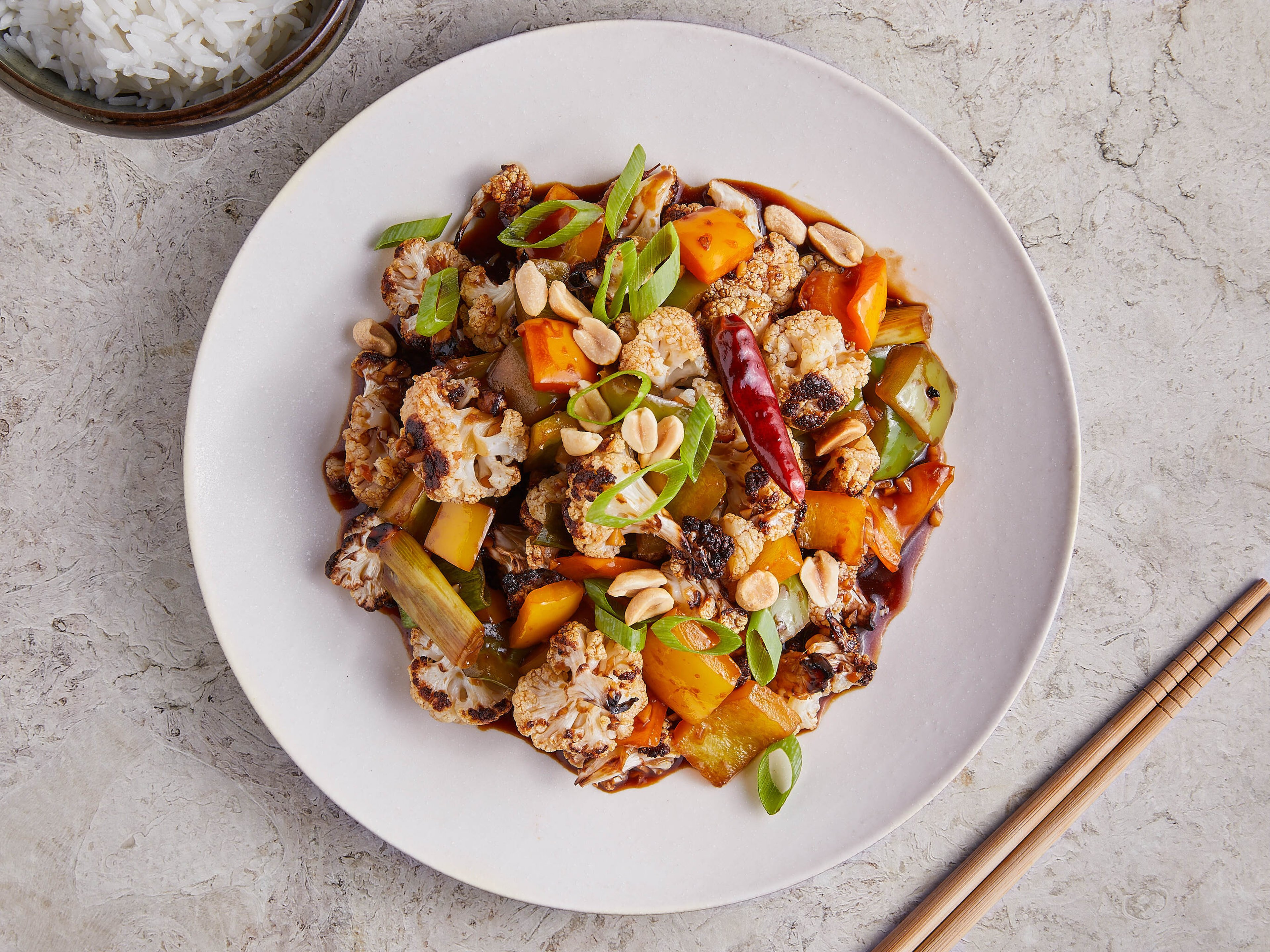 Blumenkohl Kung Pao