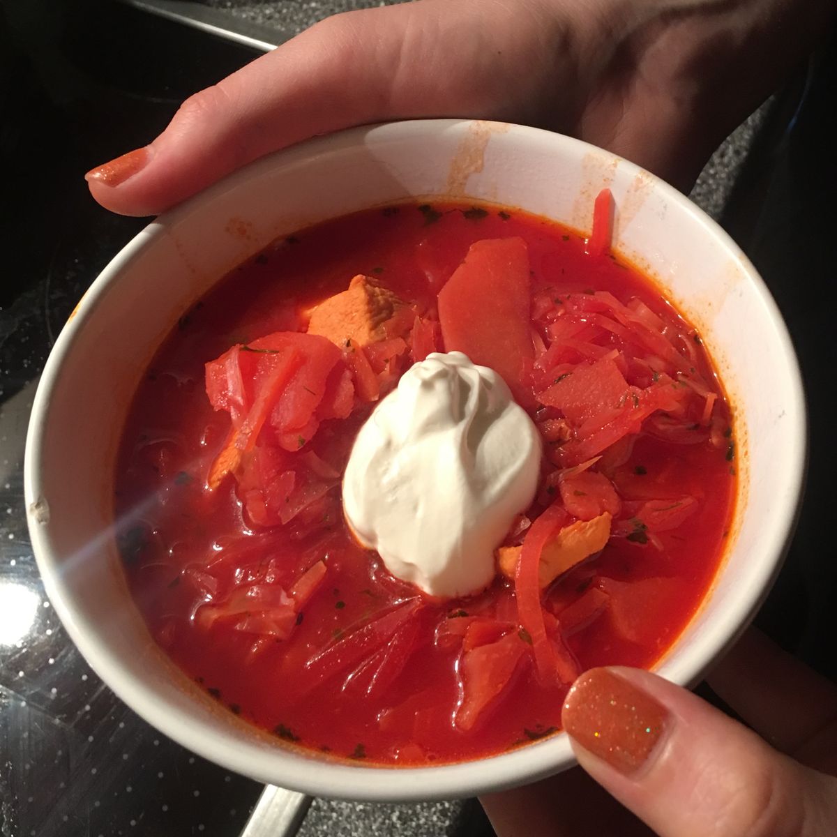 Borscht with chicken | Recipe | Kitchen Stories