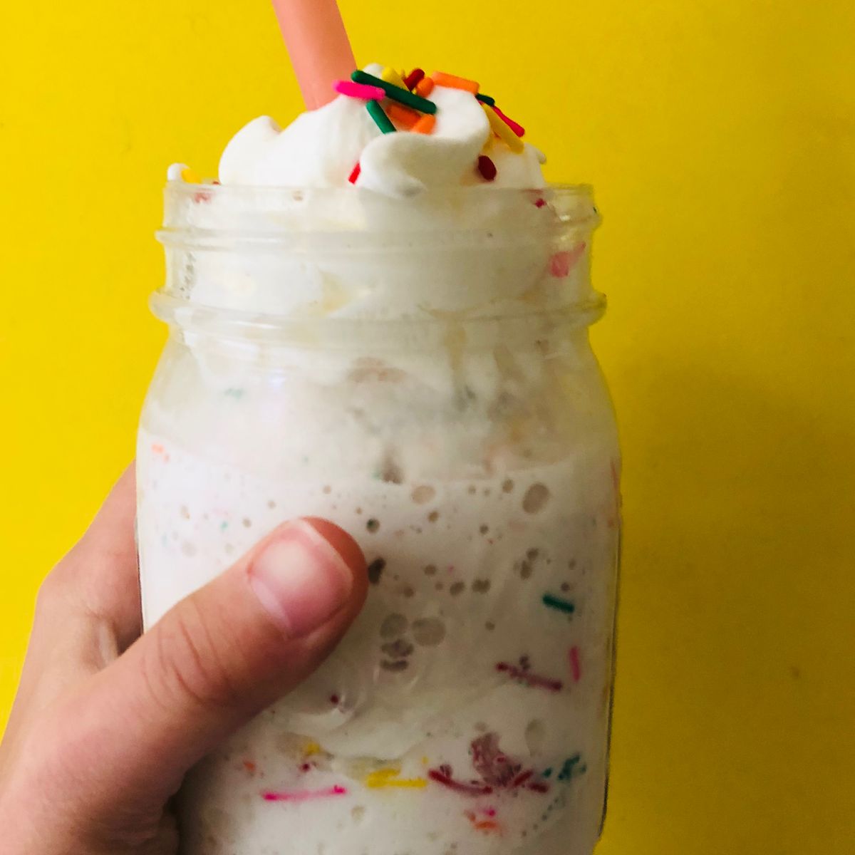 Birthday Cake Frappe | Recipe | Kitchen Stories