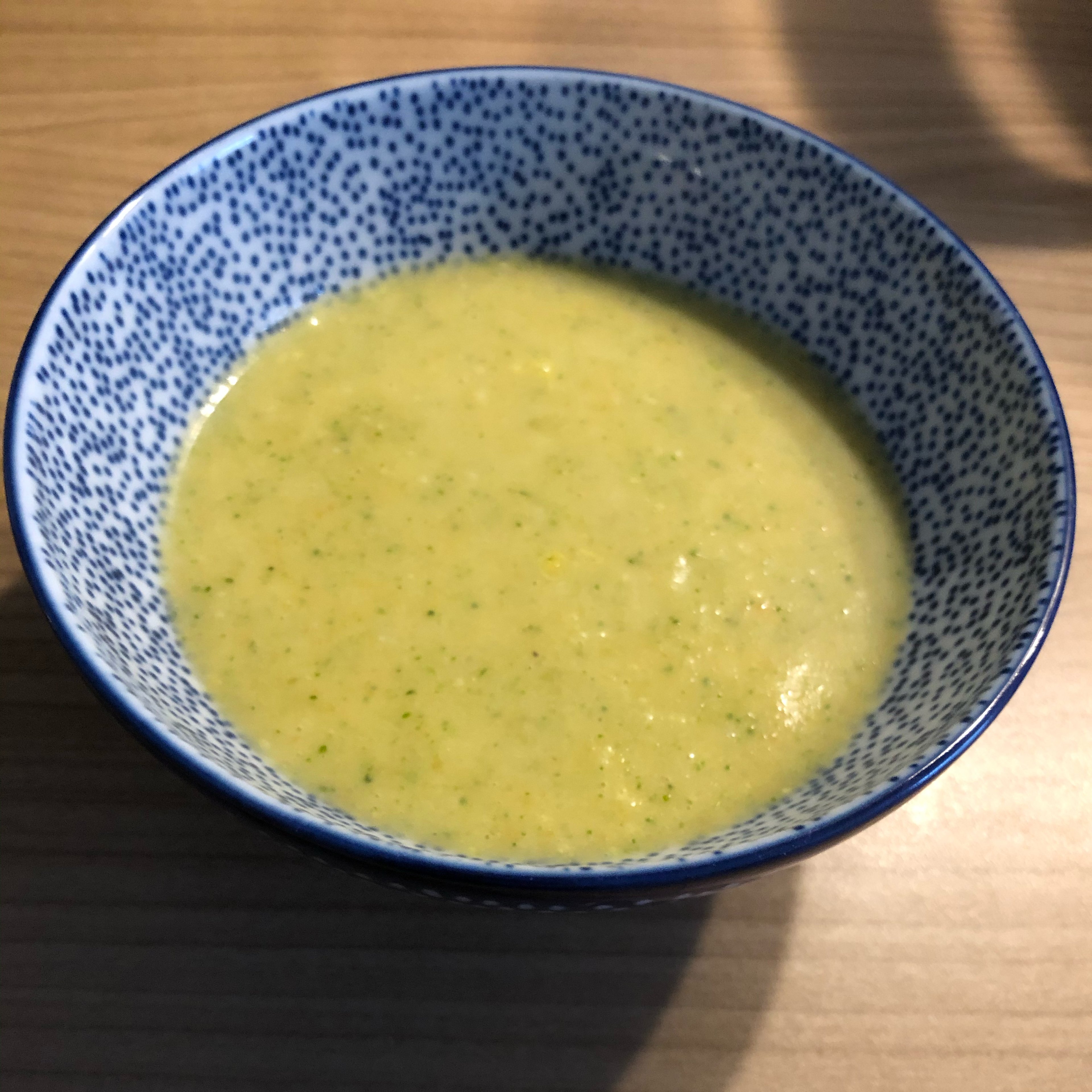 Broccoli & veggie soup
