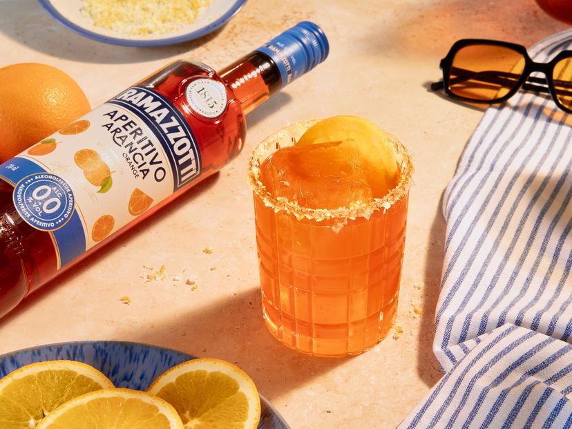 Alkoholfreier Italian Margarita mit Ramazzotti Arancia 0.0%