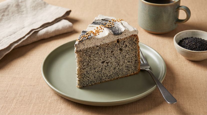 Ein federleichter Chiffon-Kuchen mit dramatischem Optik