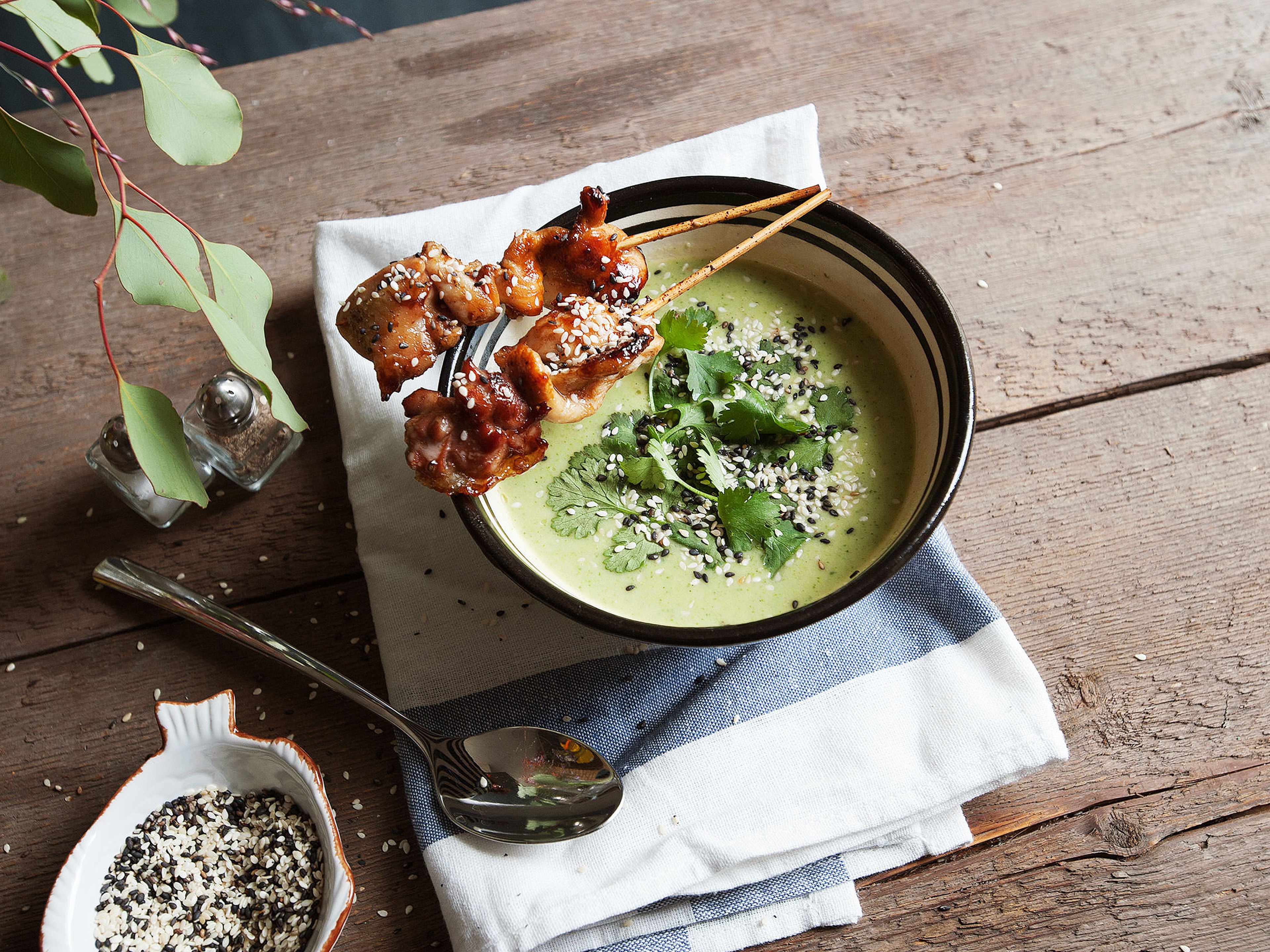 Asiatische Brokkolisuppe