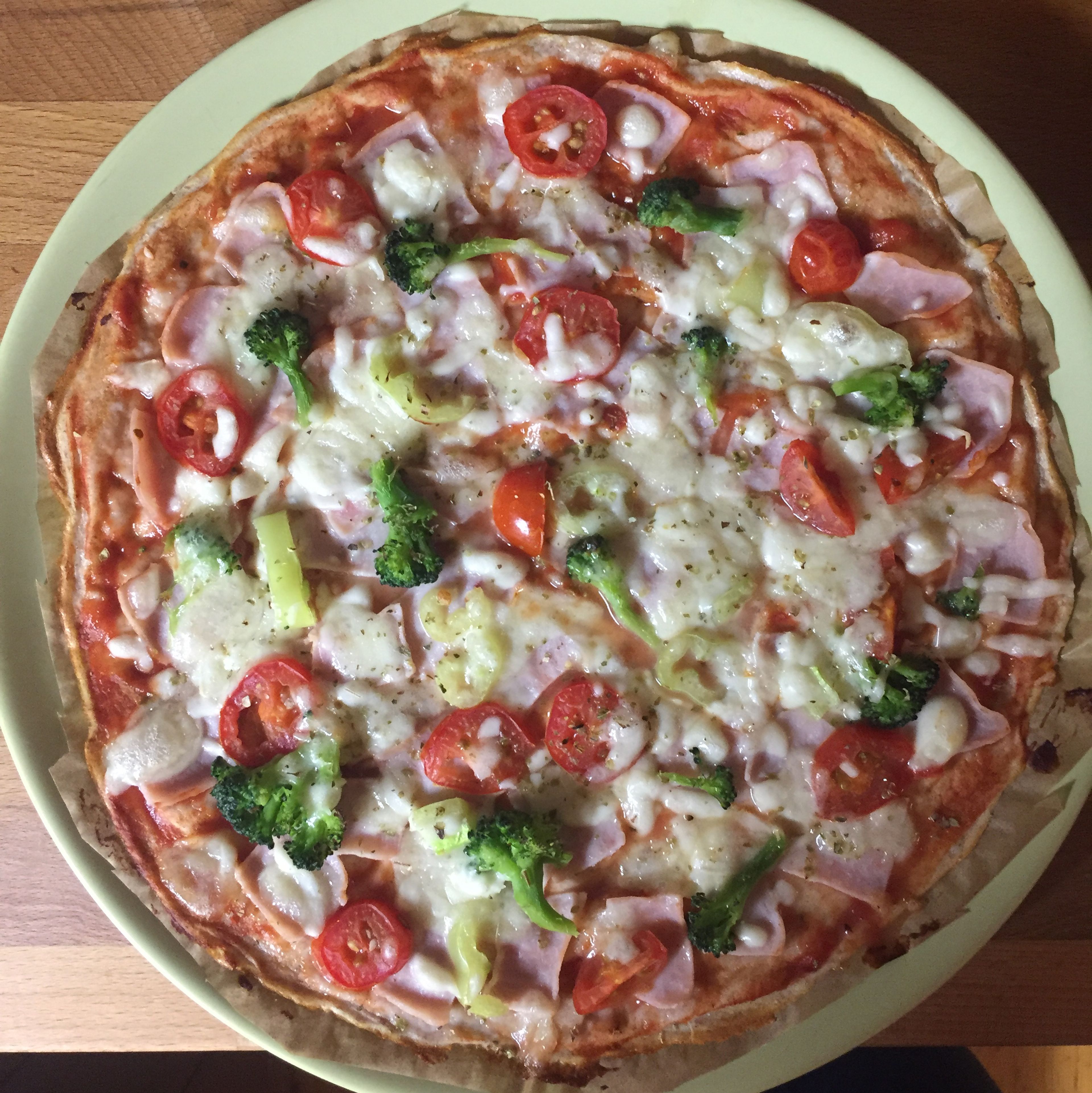 Quick and healthy pizza
