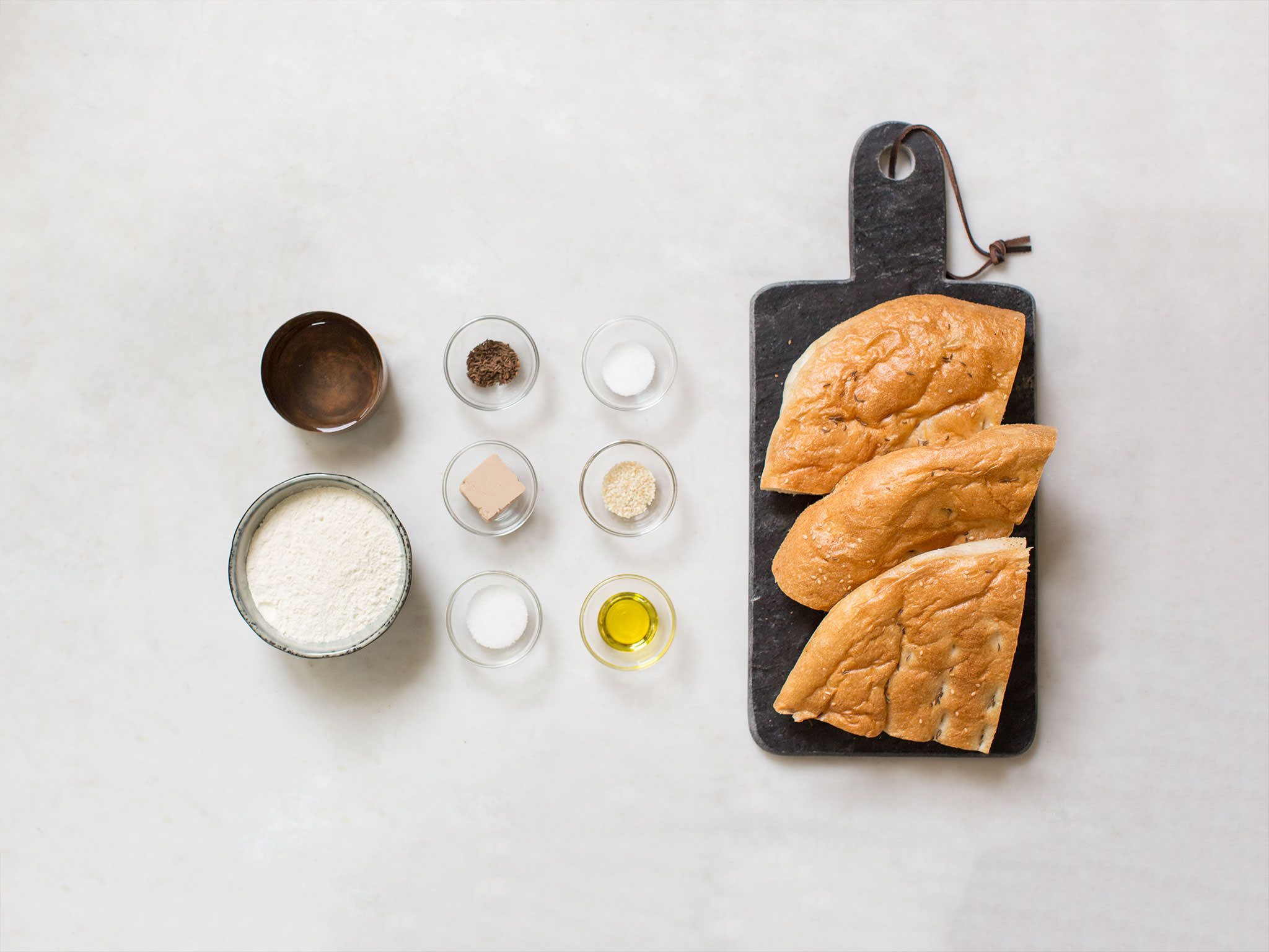 Homemade flatbread Recipe Kitchen Stories