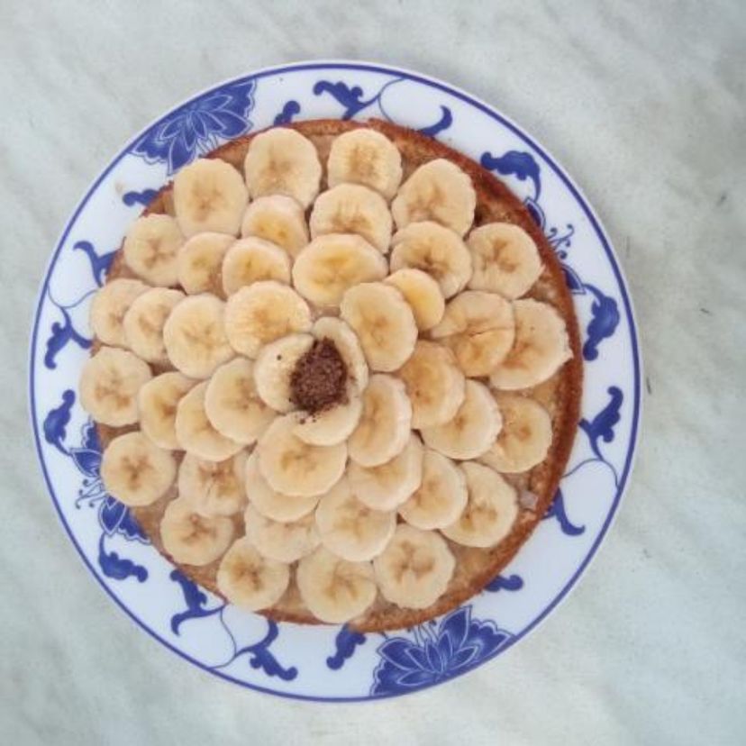 Kuchen mit Verzierungen
