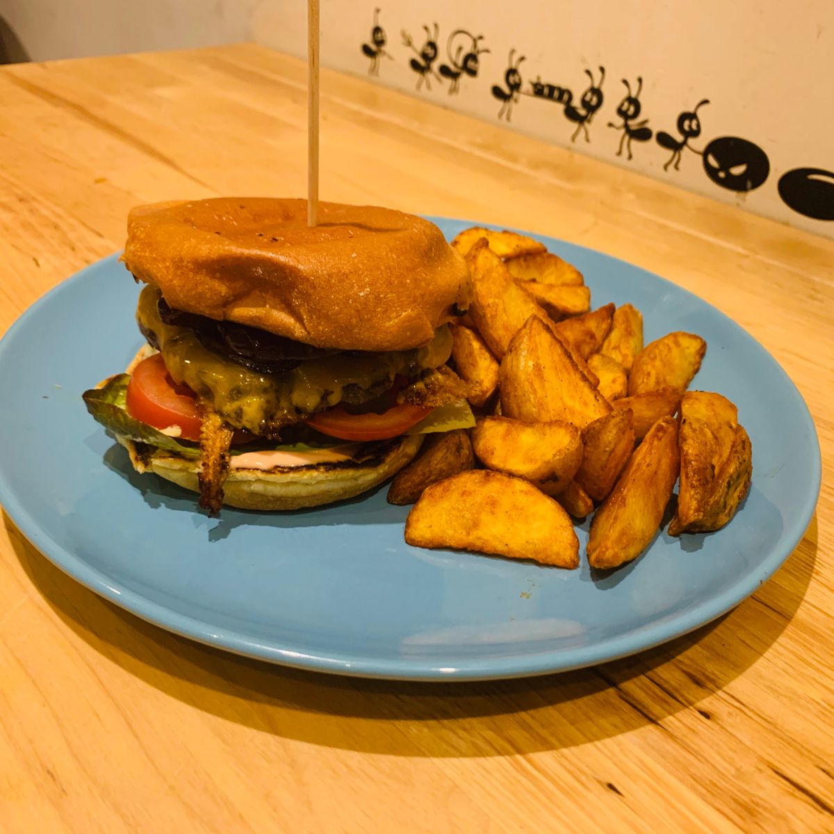 Juicy Cheese Burger with Mushrooms | Recipe | Kitchen Stories