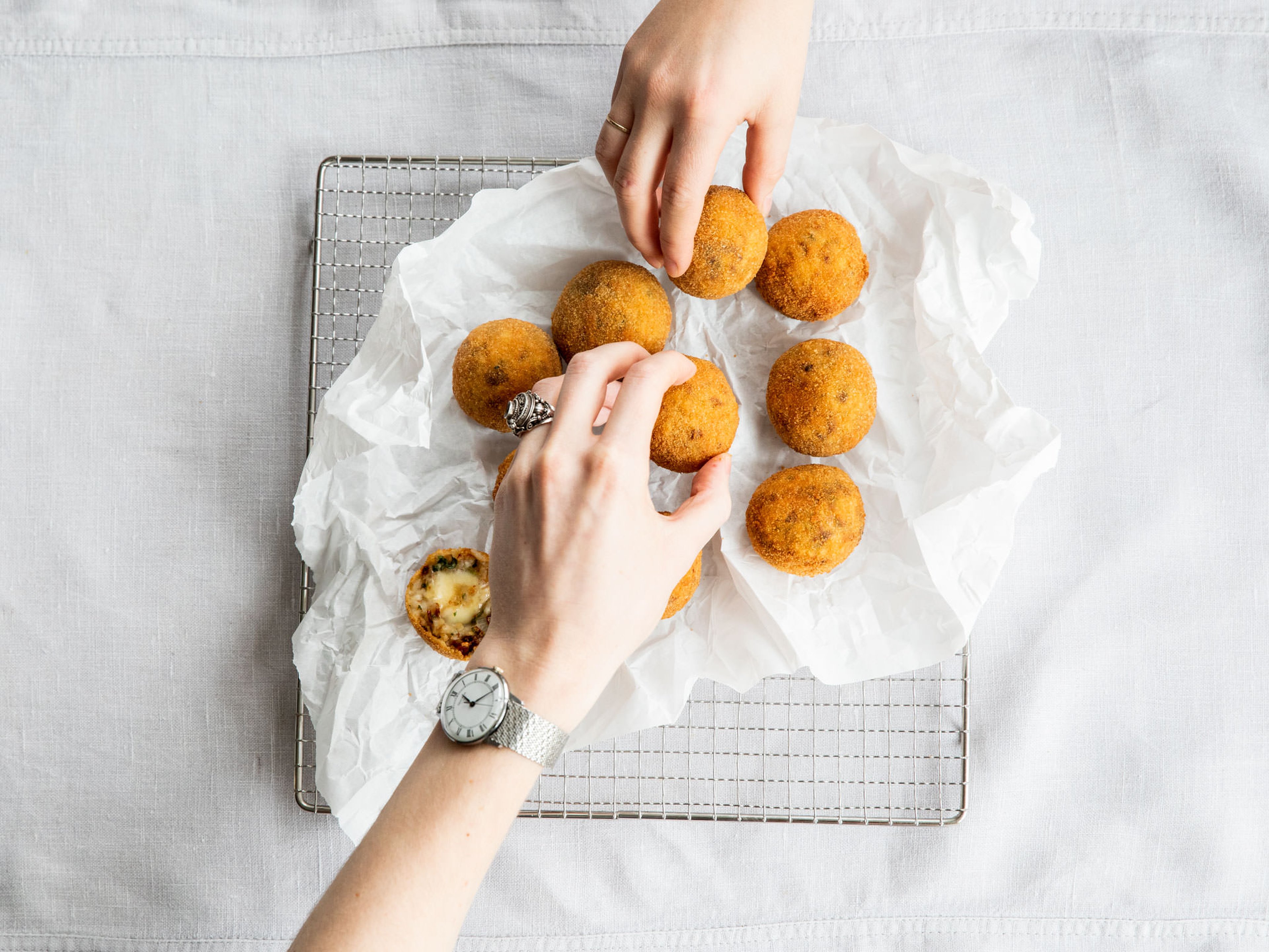 Arancini: Die beste Idee, übrig gebliebenes Risotto zu verwenden