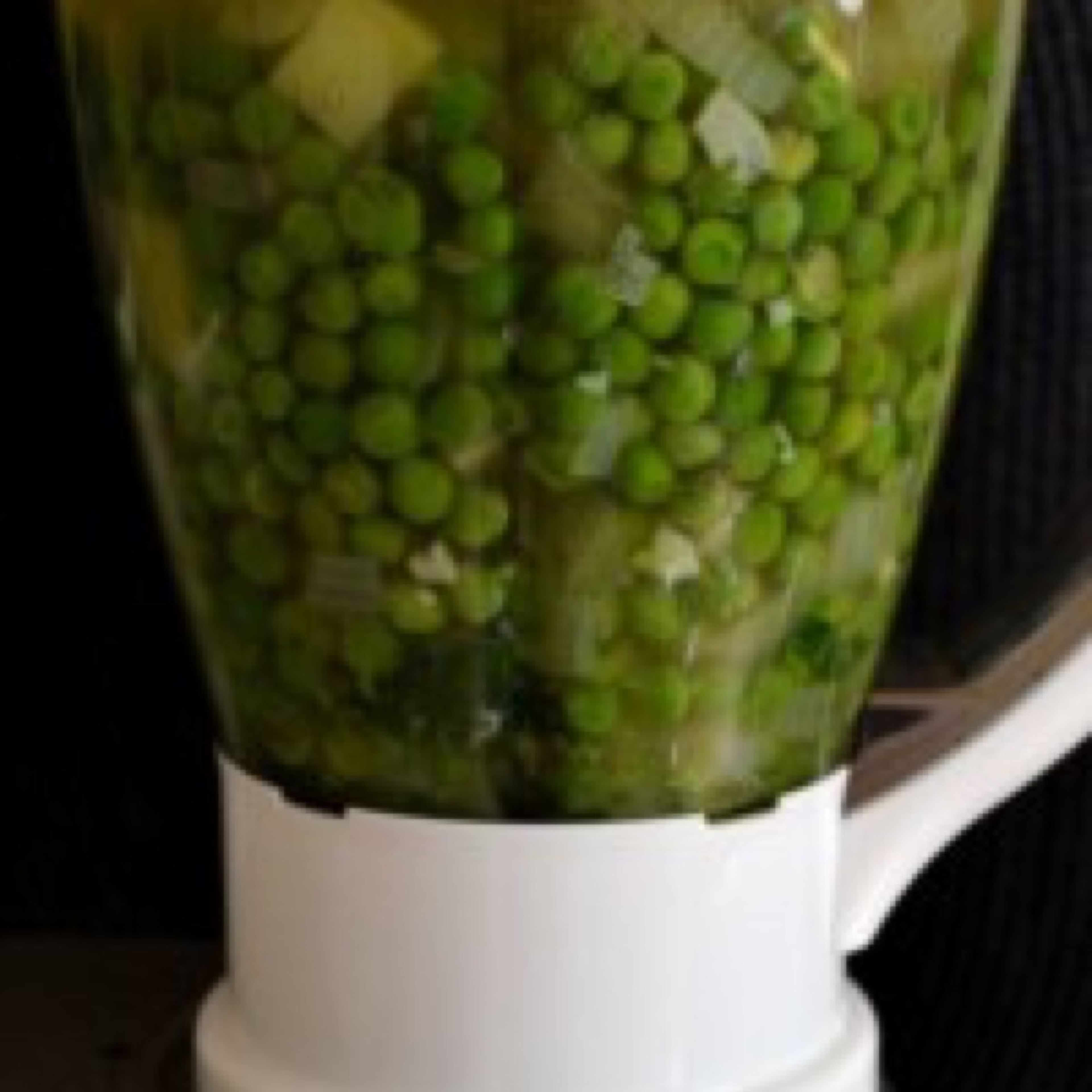 Pour soup into a food processor or blender and process until smooth in texture.