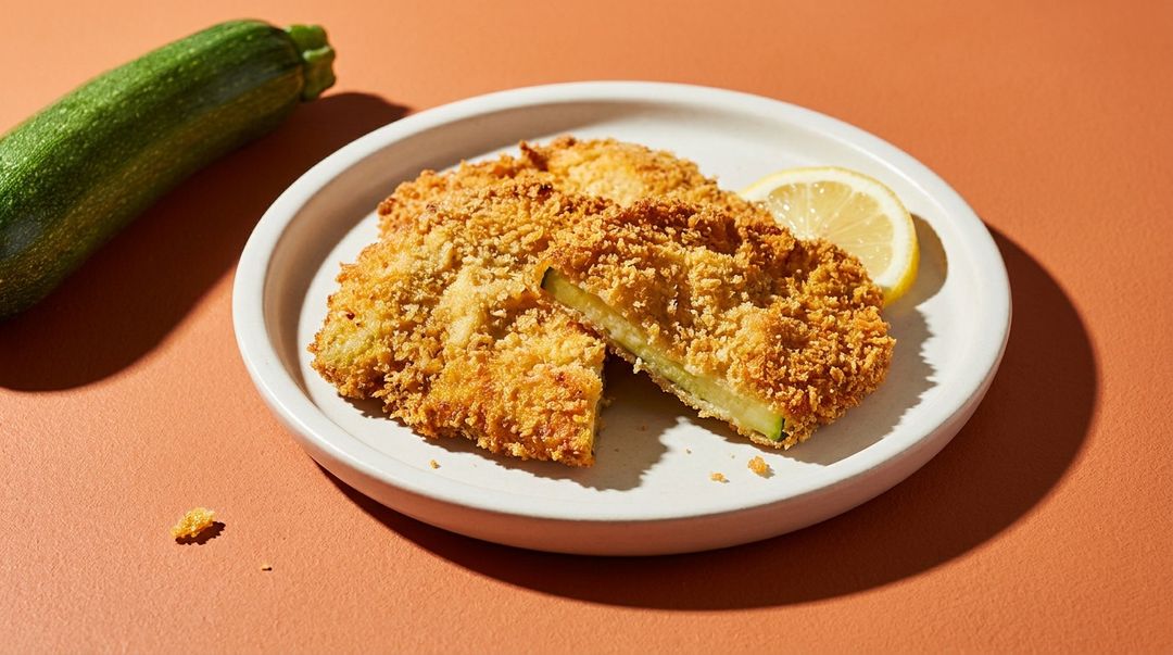 Knusprige Zucchinischnitzel: vegetarische Alternative zum Klassiker