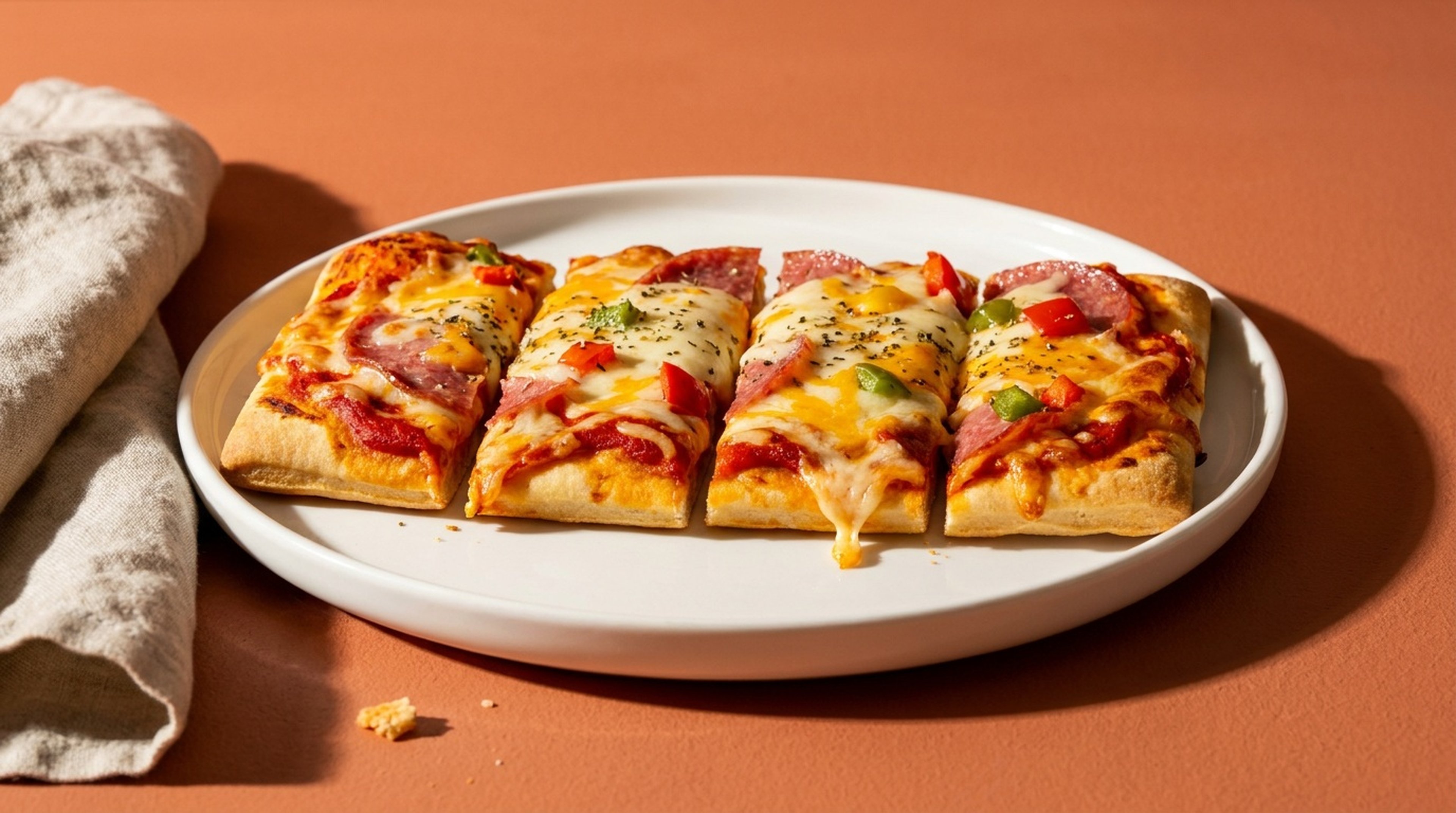Schnelle Pizzastangen