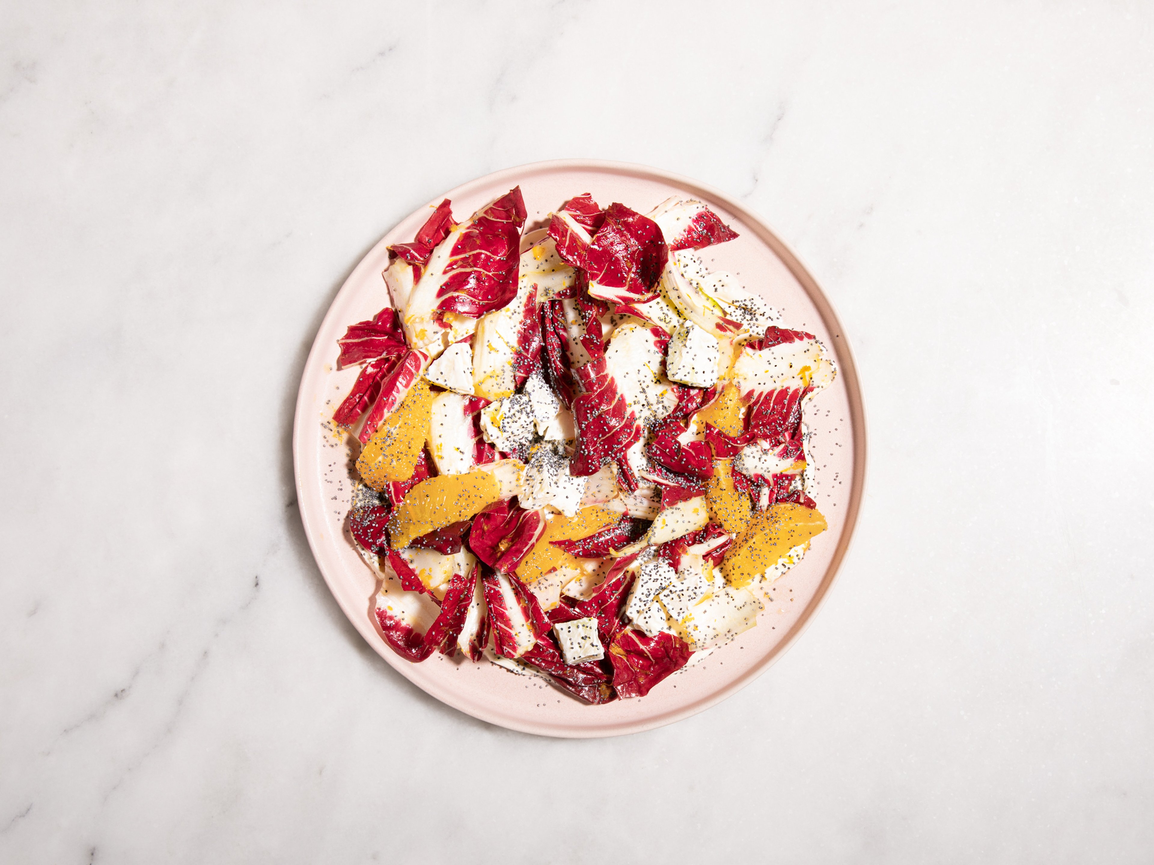 Beat the Blues with This Winter Salad with Summery Hues
