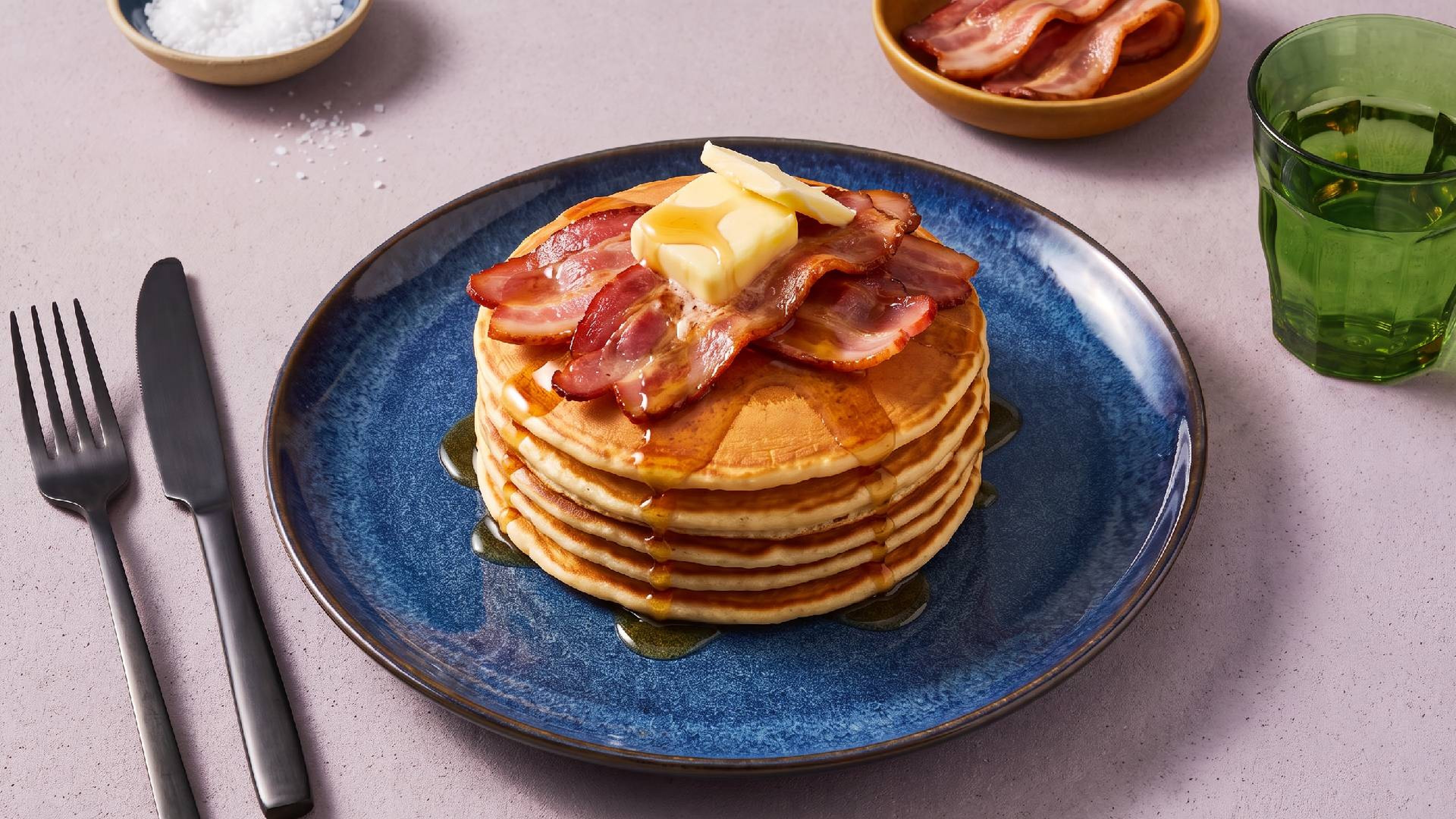 Süß trifft salzig: So machst du amerikanische Bacon-Pancakes