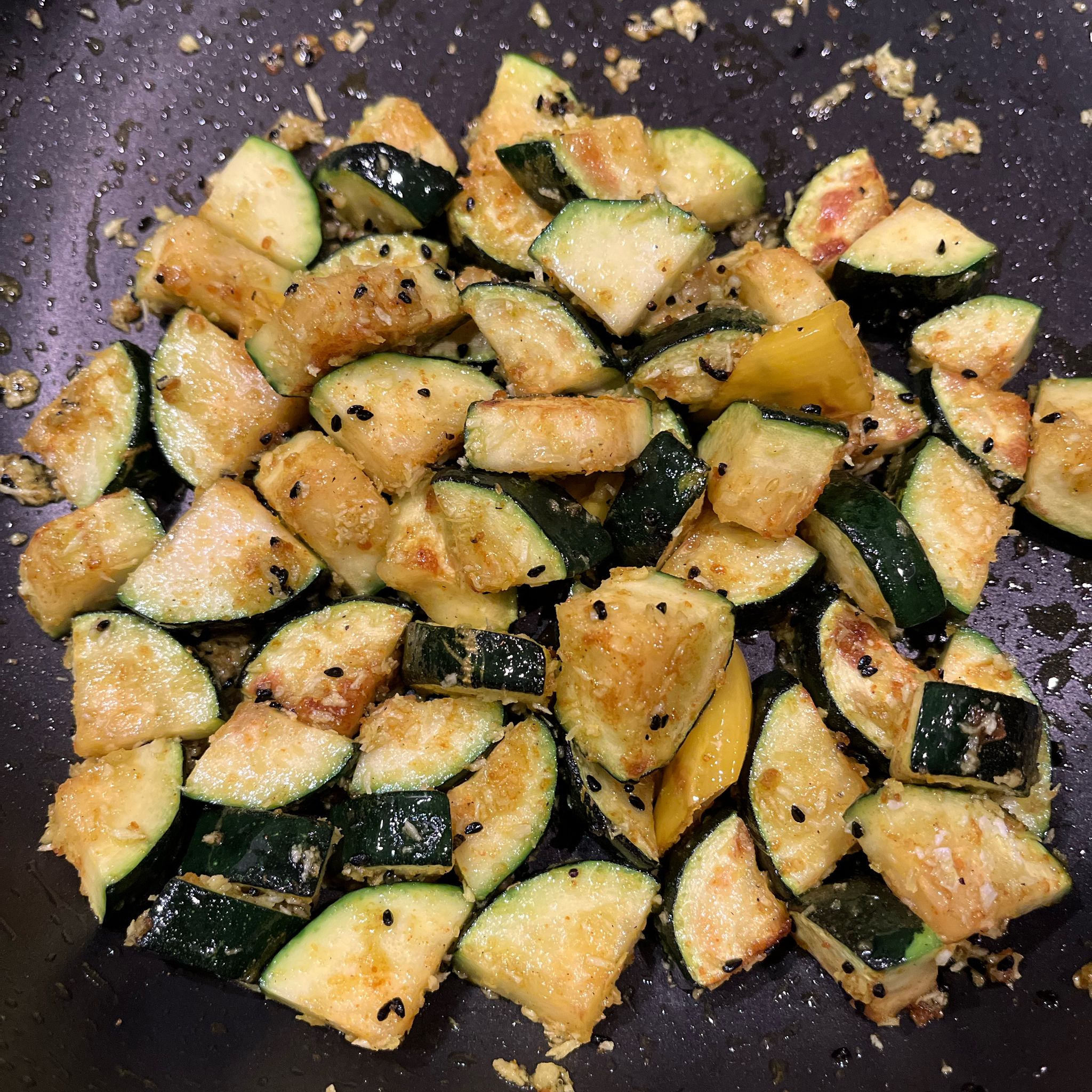 Zucchini with black cumin Recipe Kitchen Stories