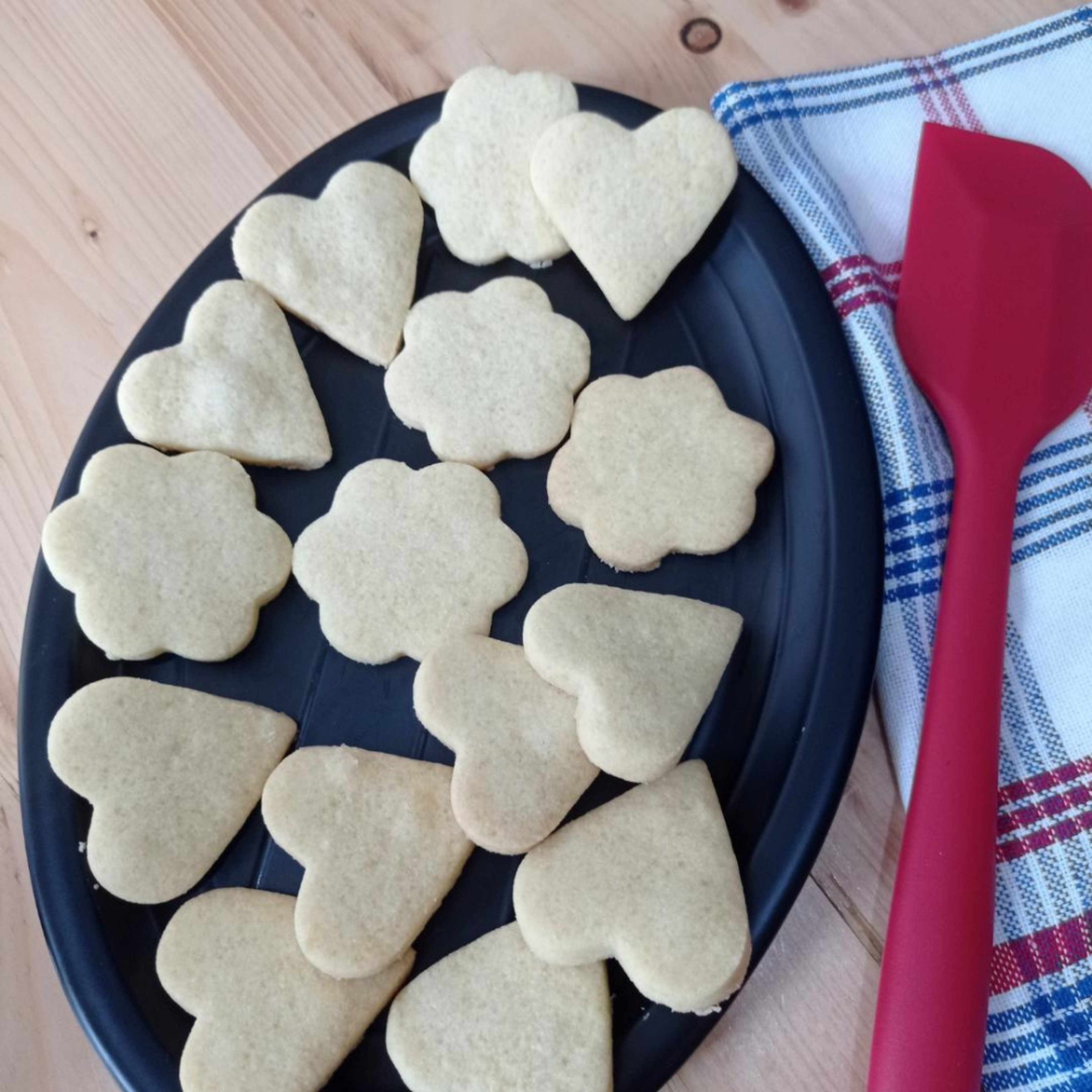 3 Ingredients Butter Cookies