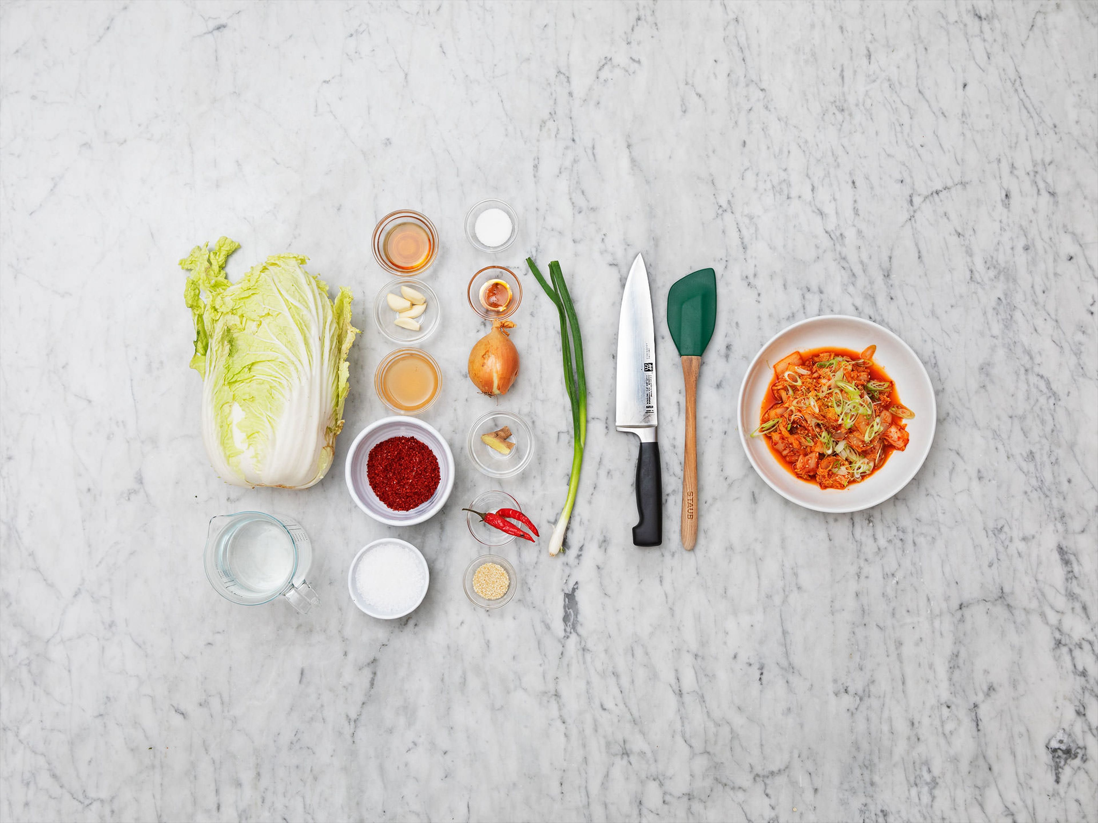 Homemade shortcut kimchi