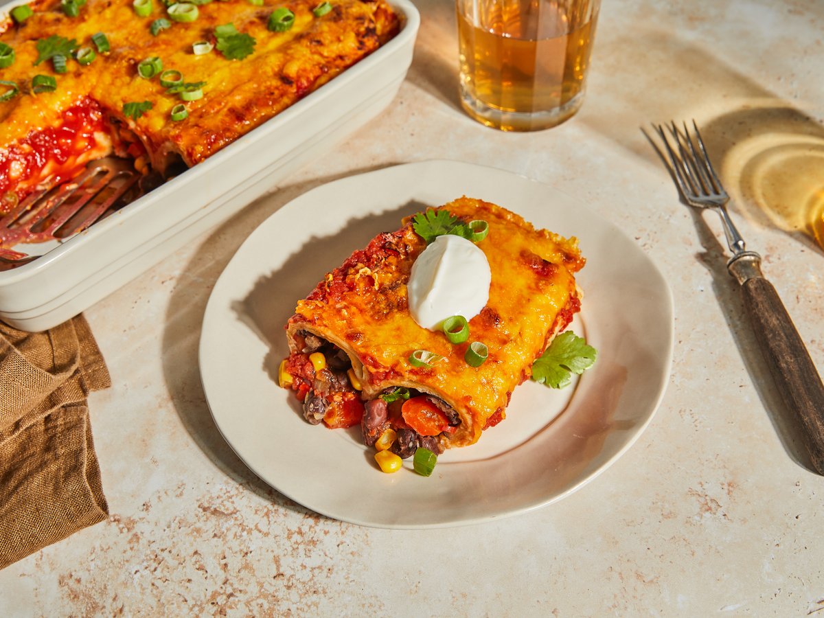 Vegetarische Enchiladas Rezept Kitchen Stories