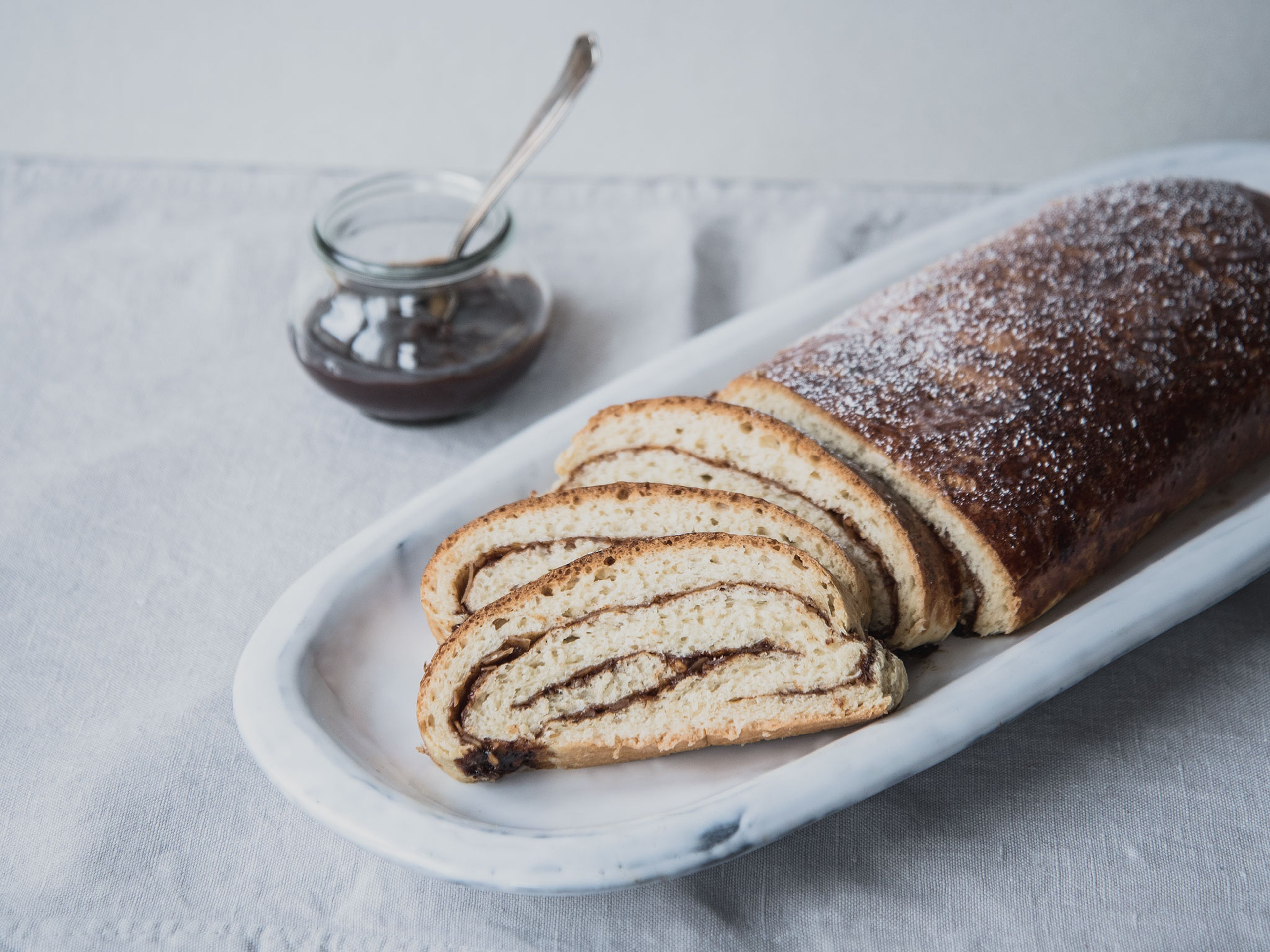 Sweet plum bread