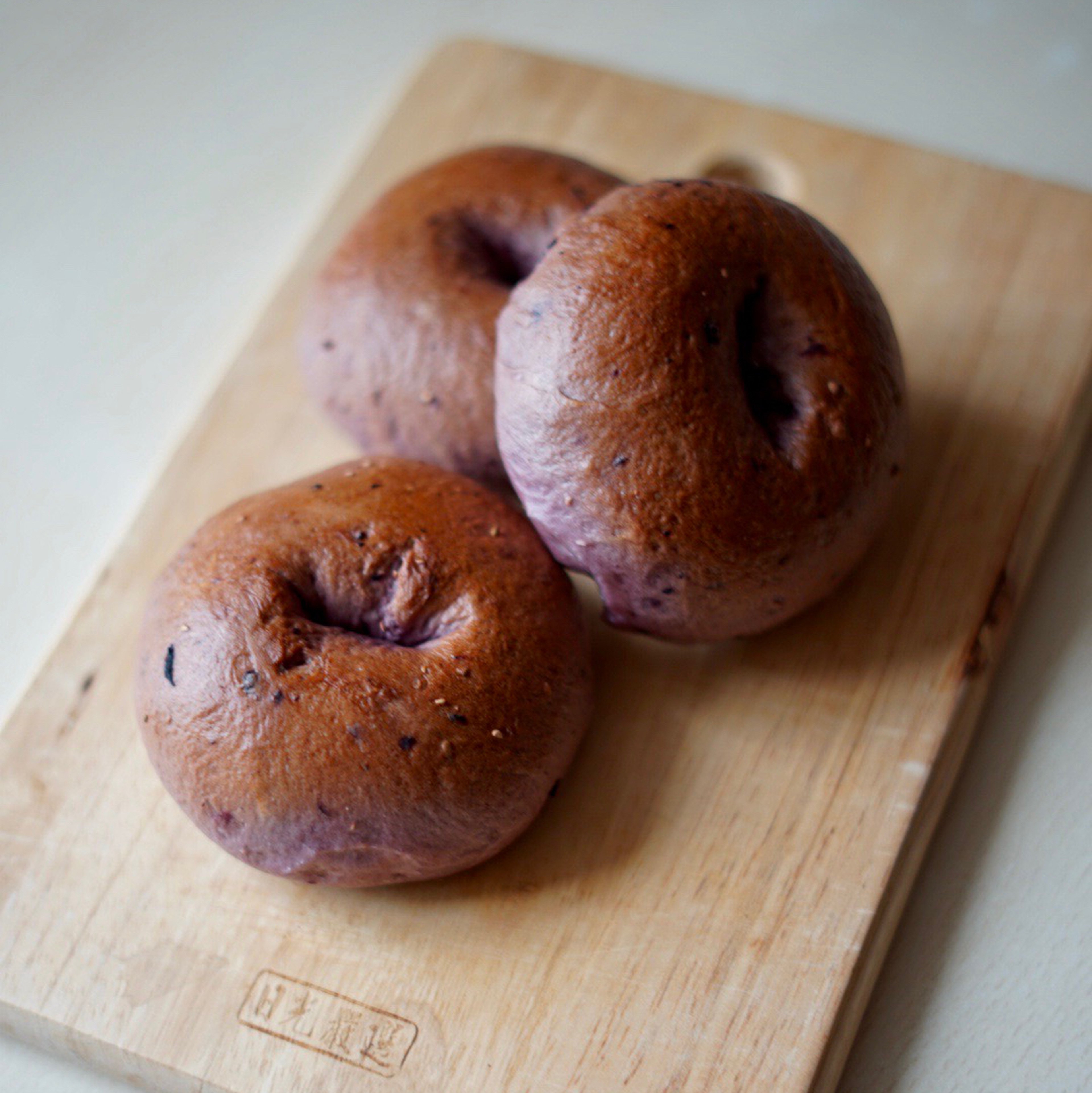 Blueberry bagels