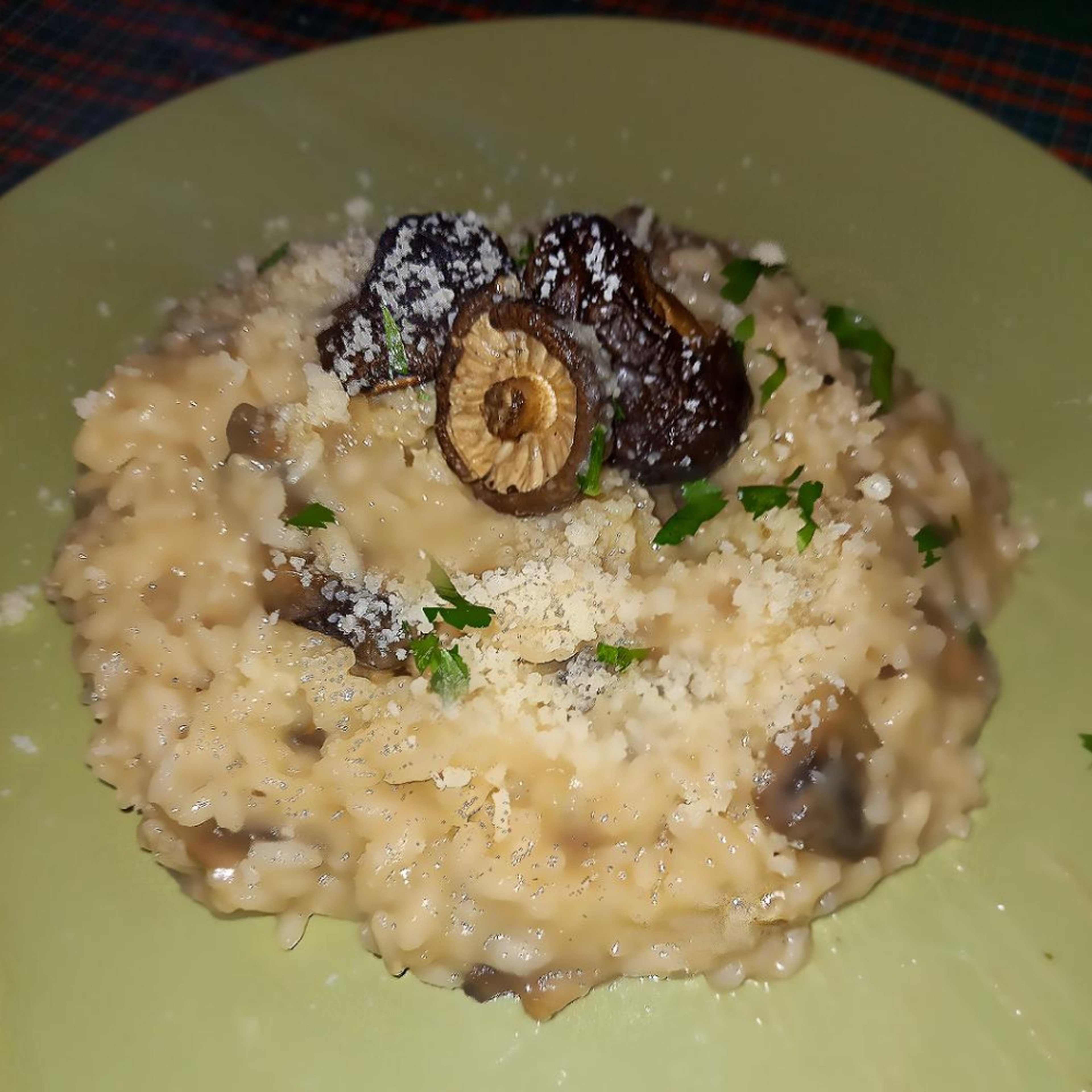 Mushroom risotto