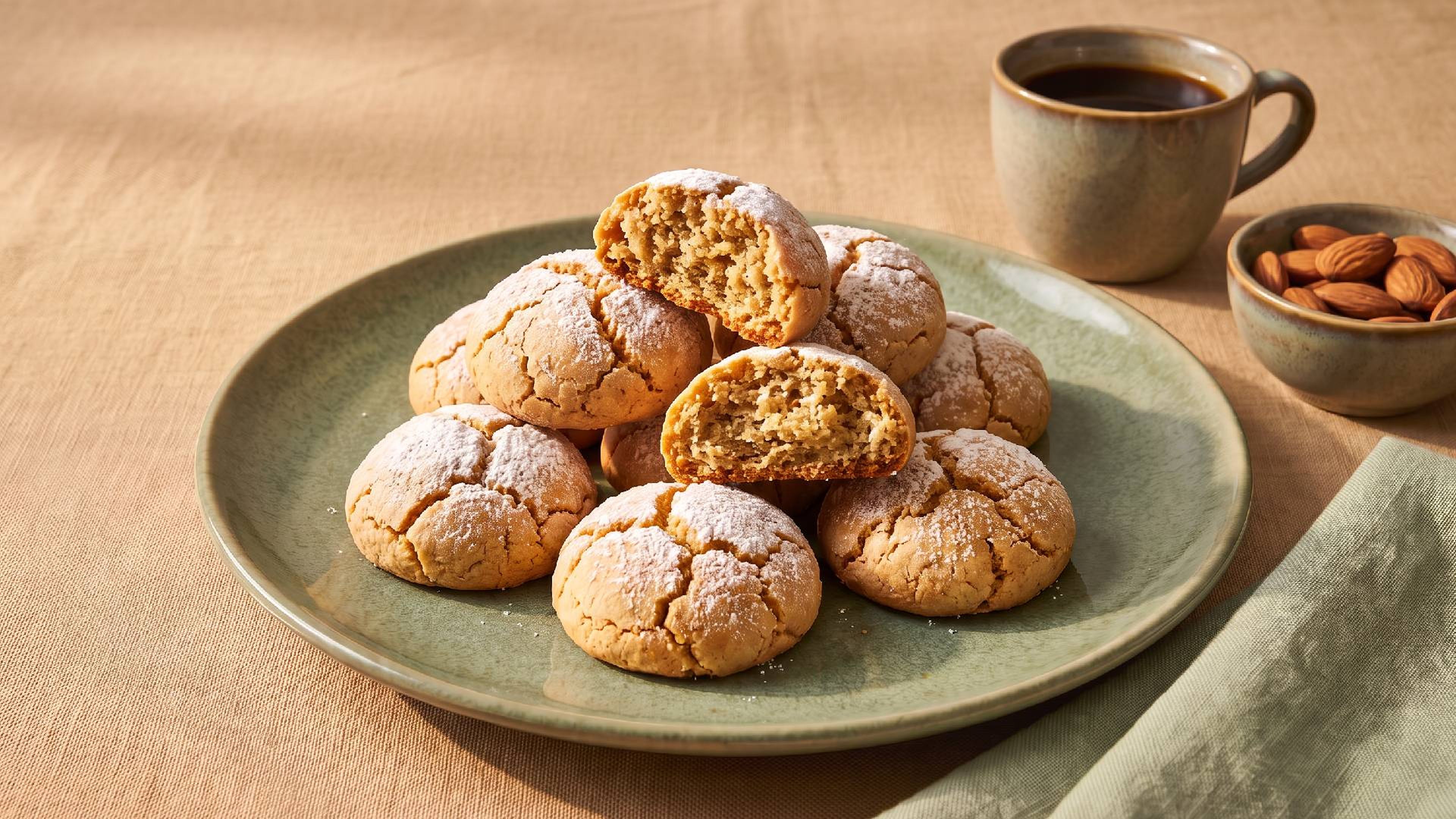Vegane Amaretti backen: So machst du aus Kichererbsenwasser italienische Mandelkekse