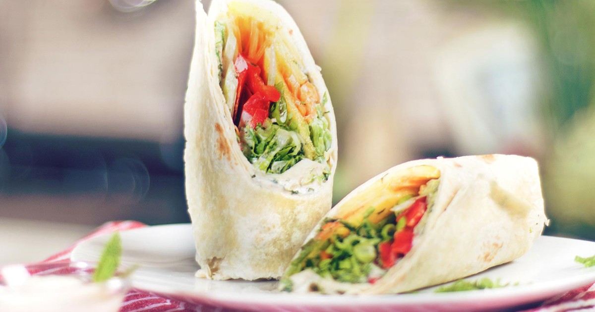 Fruchtiger Mango-Minz-Wrap | Rezept | Kitchen Stories