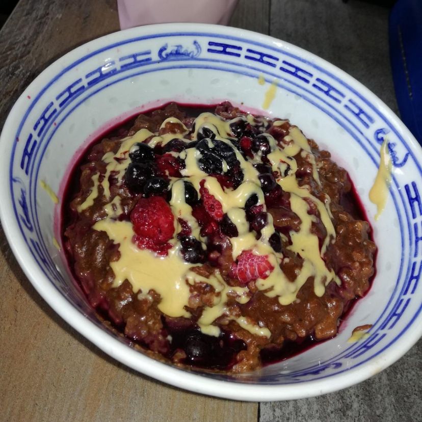 Schoko Protein Milchreis