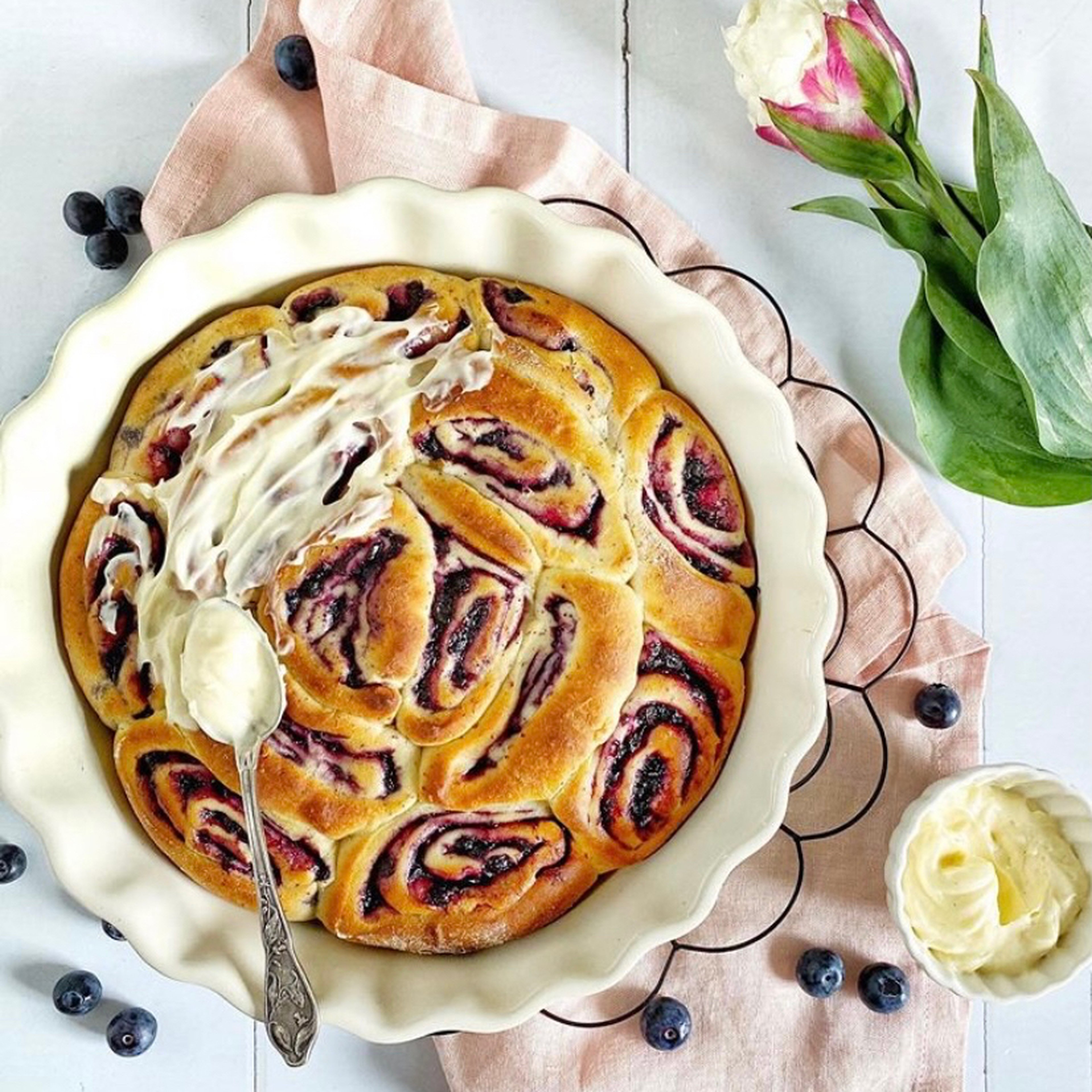 Blaubeer Mohnschnecken