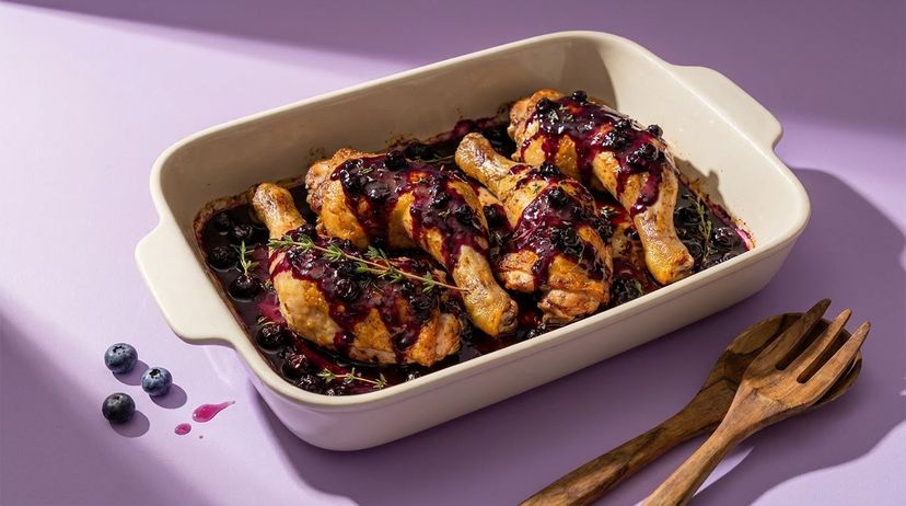 Fruchtig-mediterranes Ofenhähnchen: Gönn dir mal was Besonderes zum Abendessen