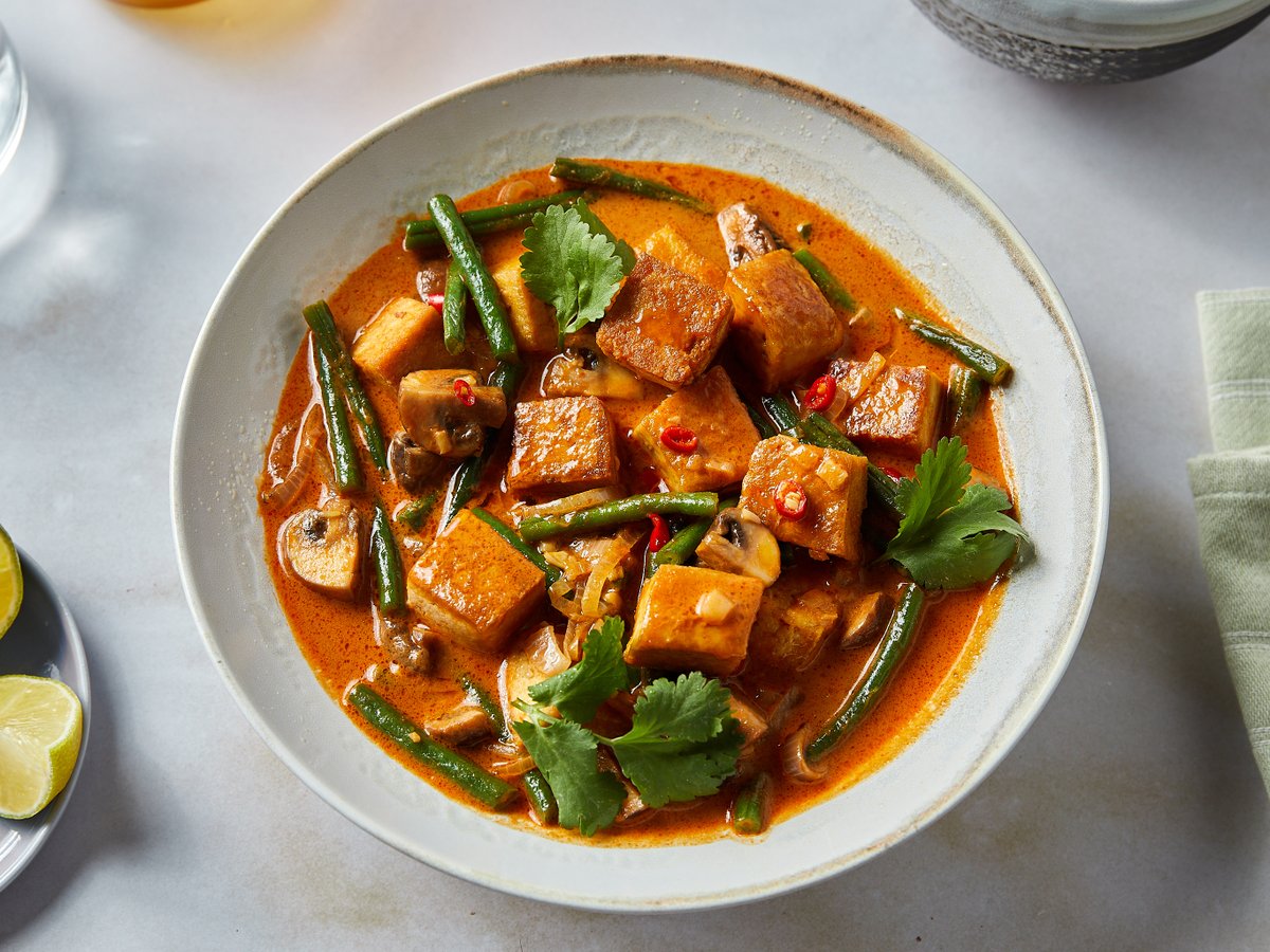 Rotes Curry mit Tofu nach Thai-Art | Rezept | Kitchen Stories