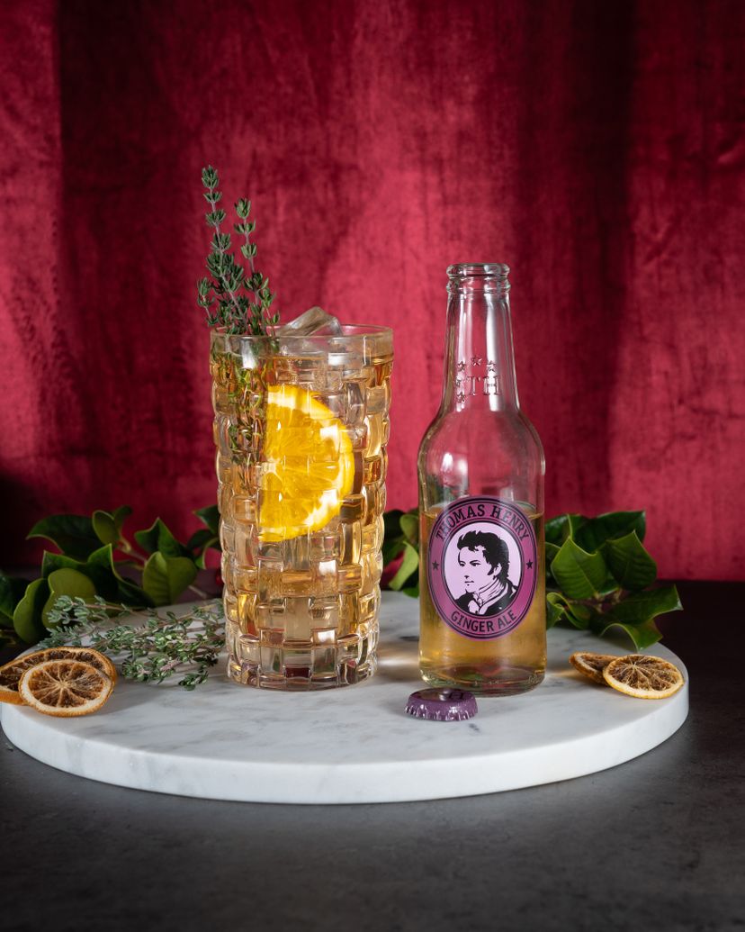 Thyme goes by - Longdrink mit Whiskey und Ginger Ale
