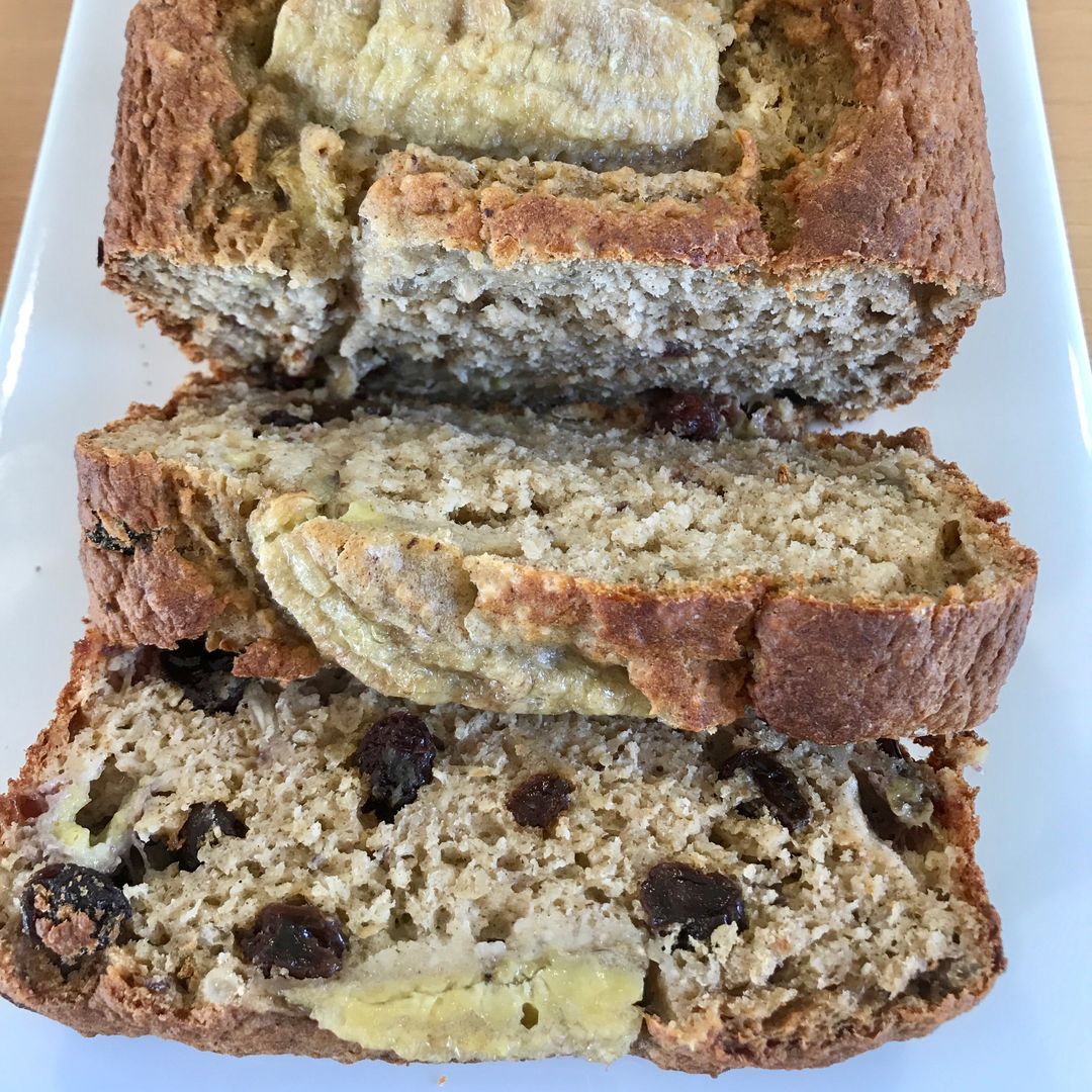 Bananenbrot ohne Zucker / Banana bread