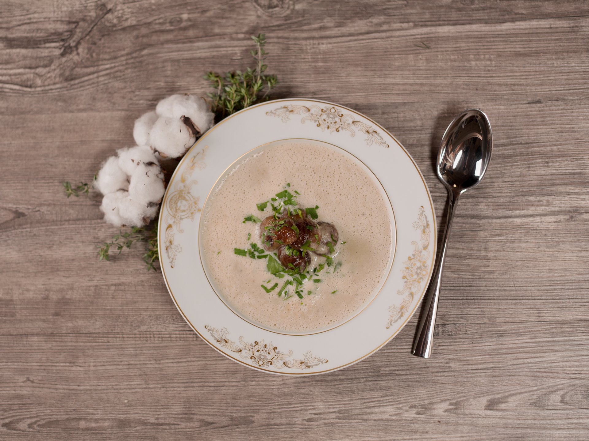 Esskastanien-Suppe | Rezept | Kitchen Stories