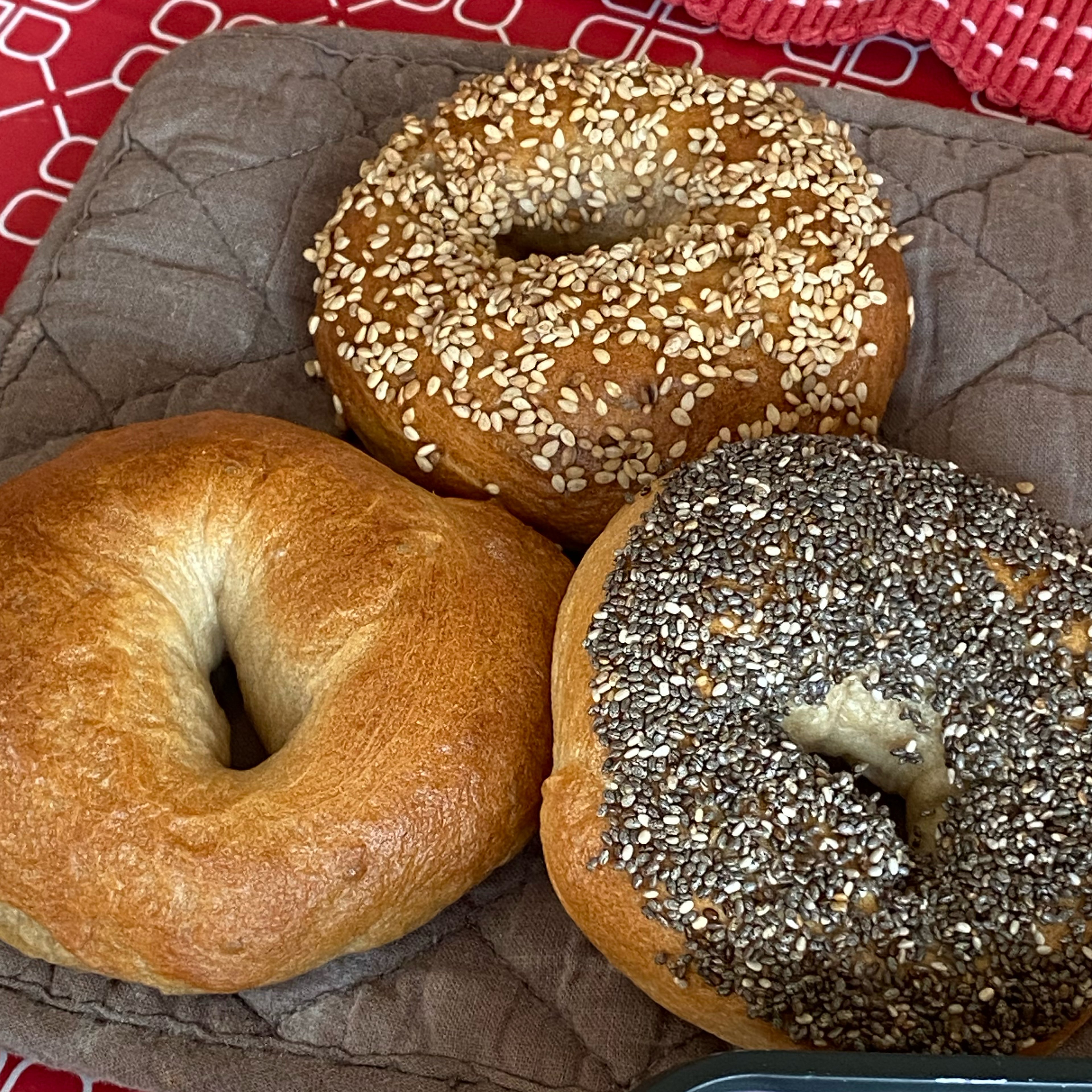 Sourdough Bagels