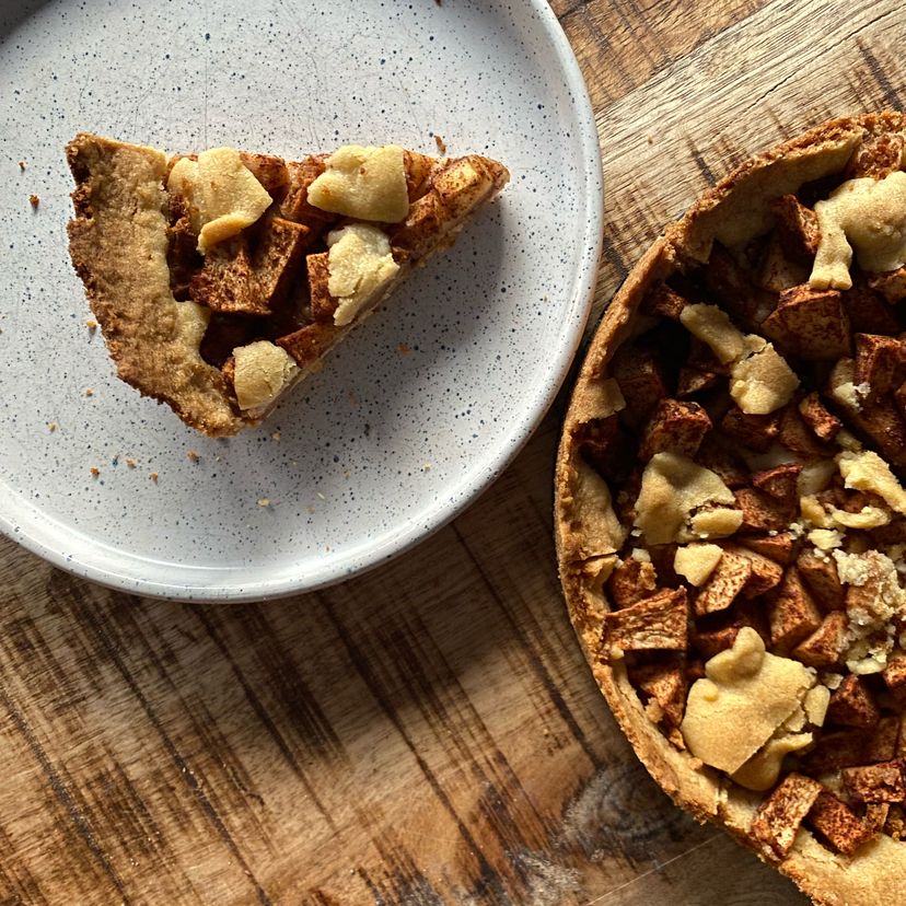 Vegan apple pie