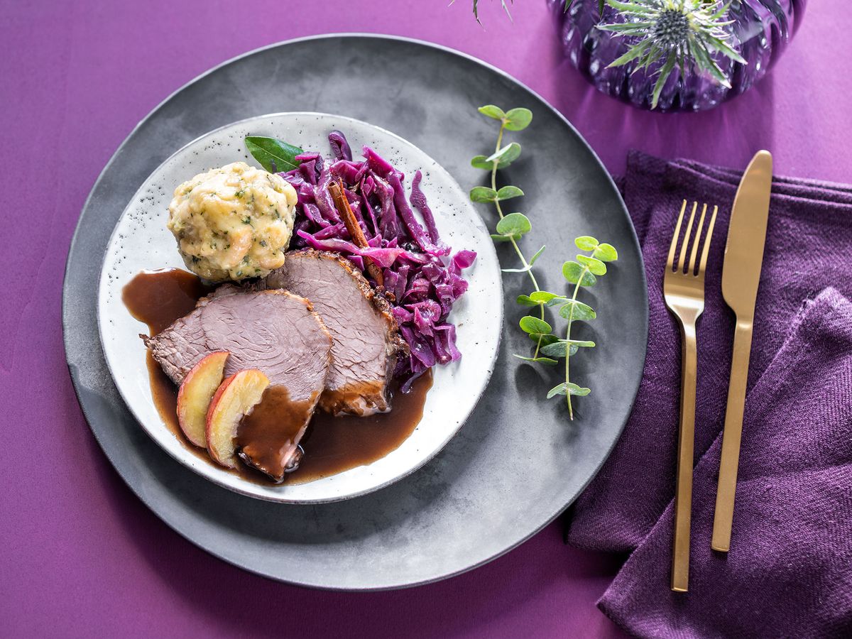 Saftiger Rinderbraten | Rezept | Kitchen Stories