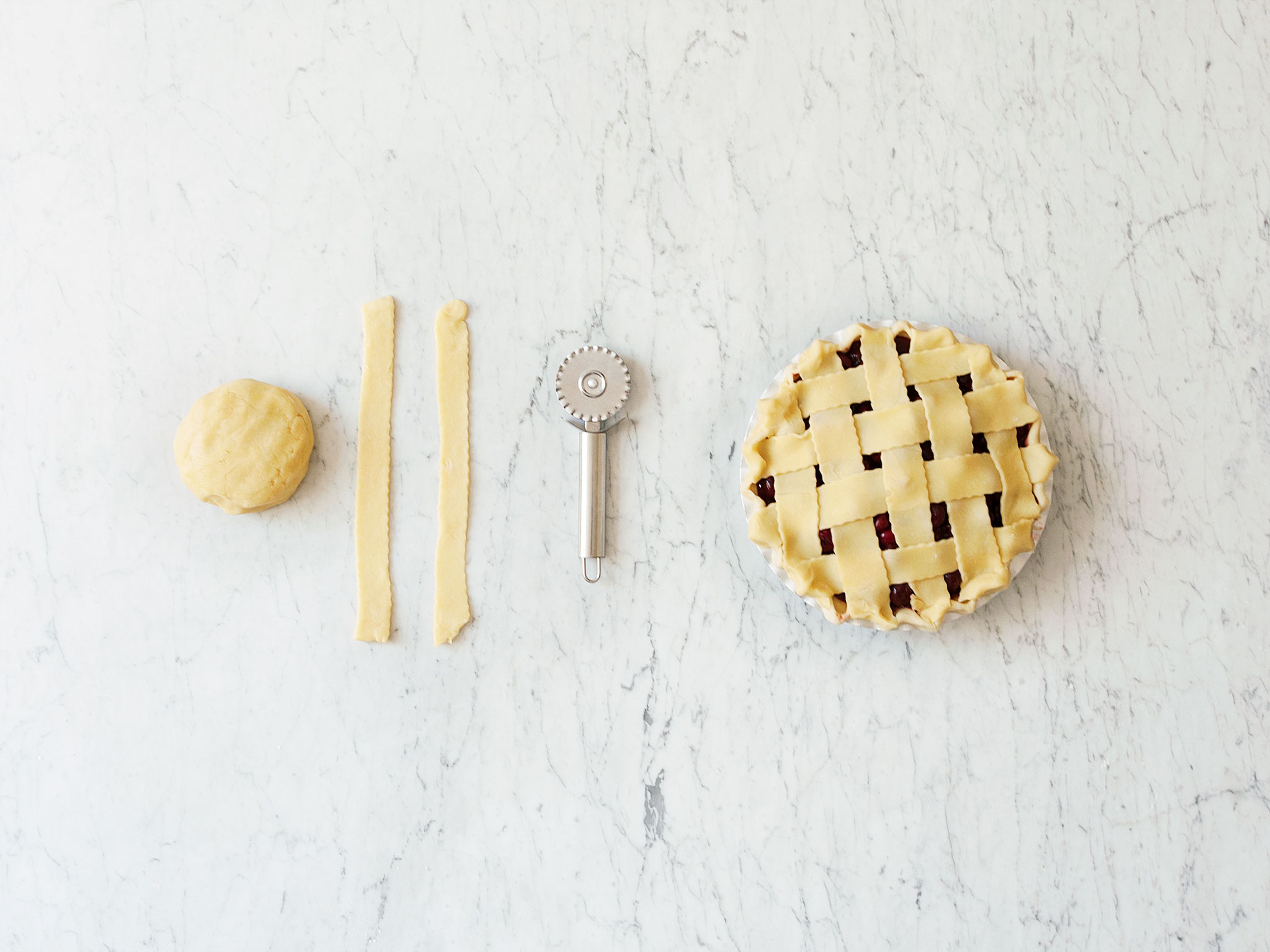 The easiest way for prettier pies