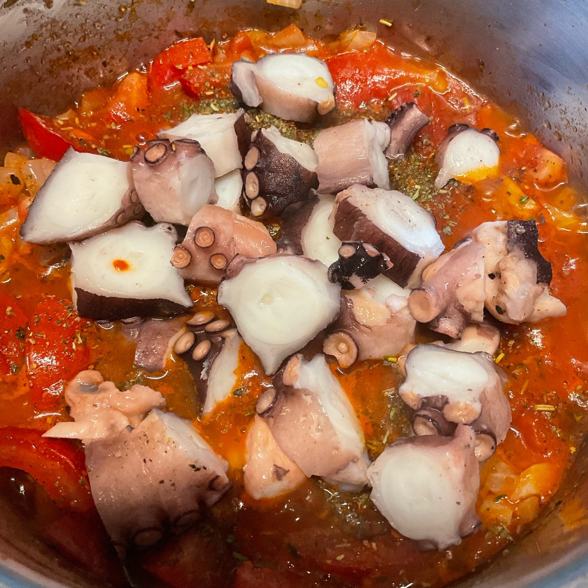 Pulpo siciliana mit Reis | Rezept | Kitchen Stories