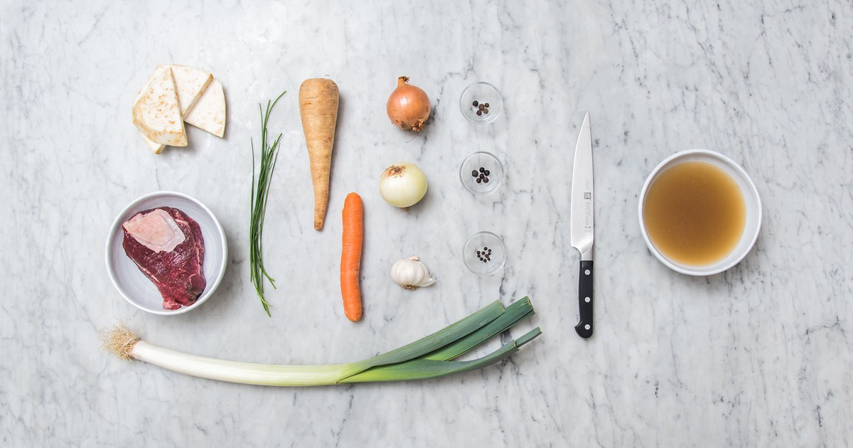 Homemade beef stock Recipe Kitchen Stories