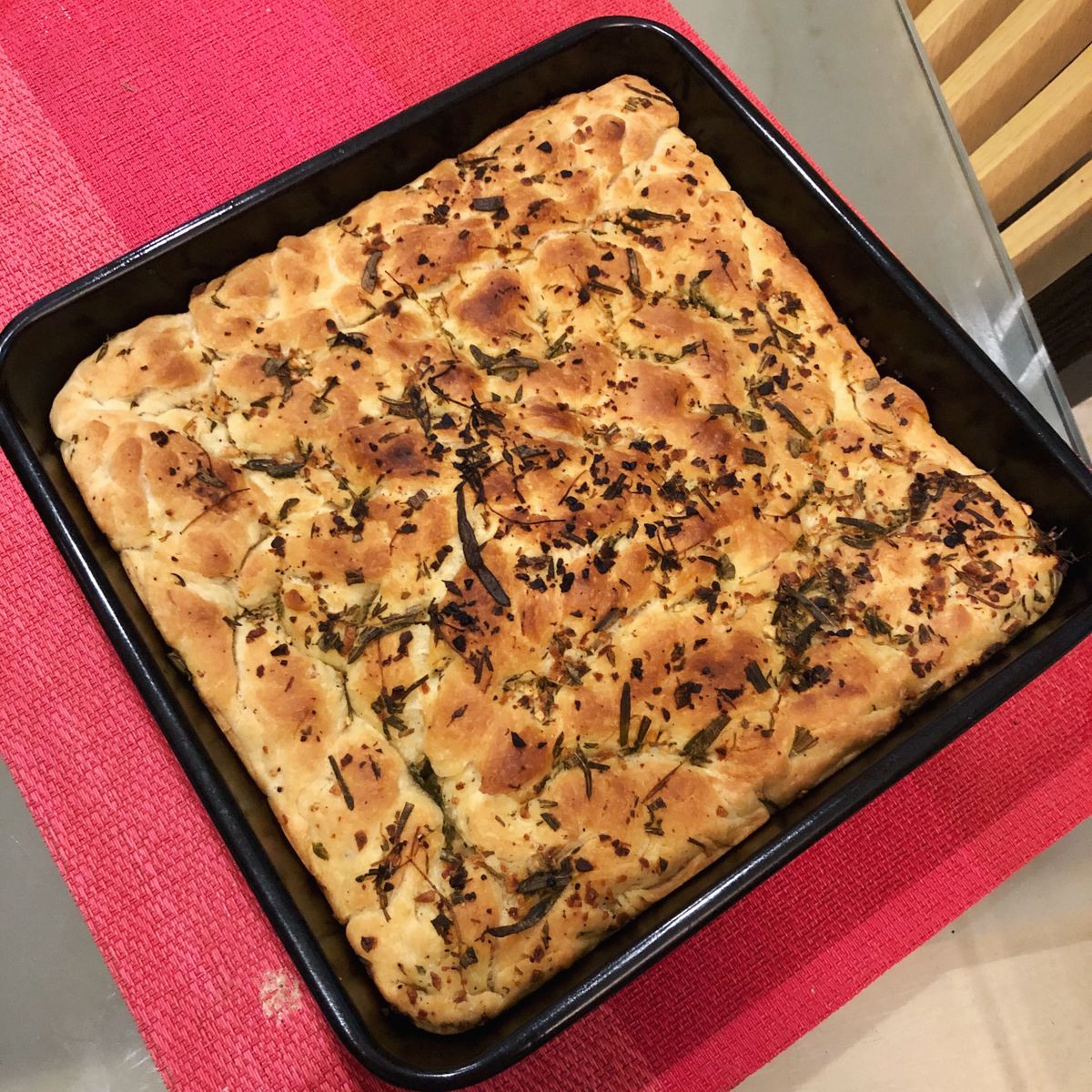 Rosemary Focaccia Bread | Recipe | Kitchen Stories