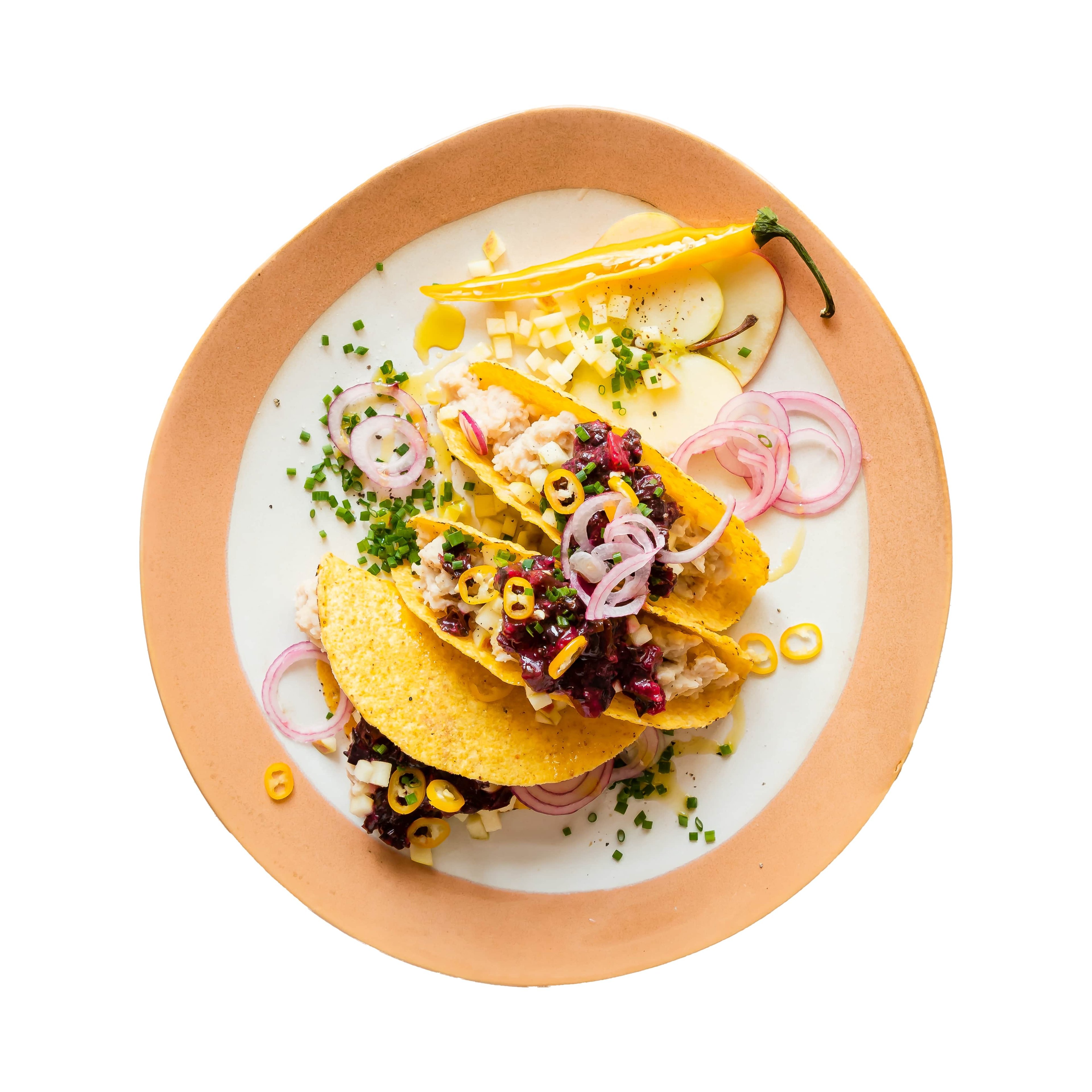 Taco mit Midsommar Algensalat von OCEANFRUIT